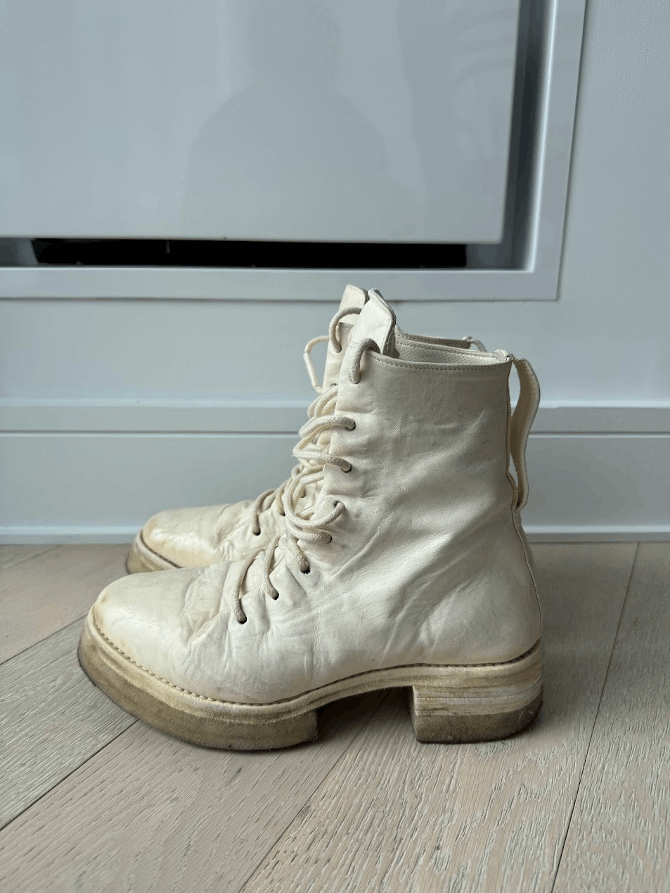 Carol Christian Poell Combat Boots AM/2609-IN CORS/01 Size US 8 / EU 41 - 3 Thumbnail
