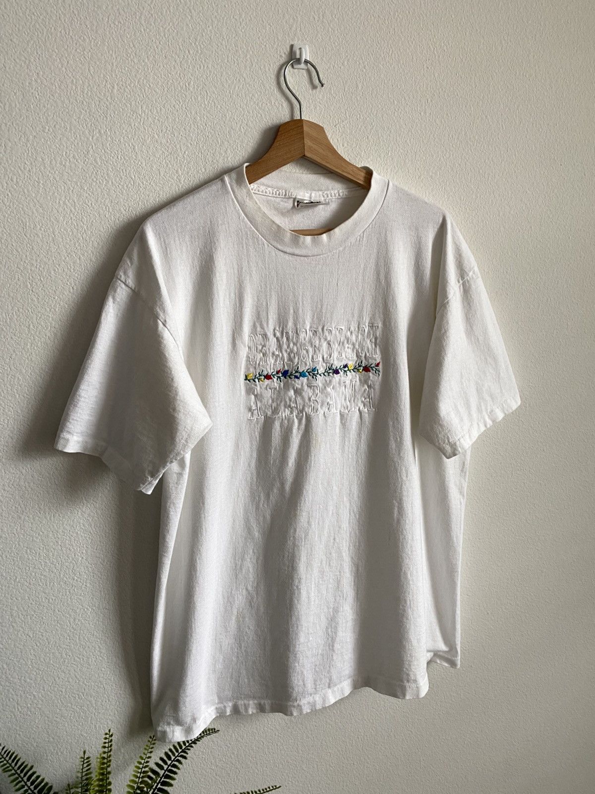 Vintage Vintage 90s Alabama Single Stitch Tee Size US XL / EU 56 / 4 - 2 Thumbnail