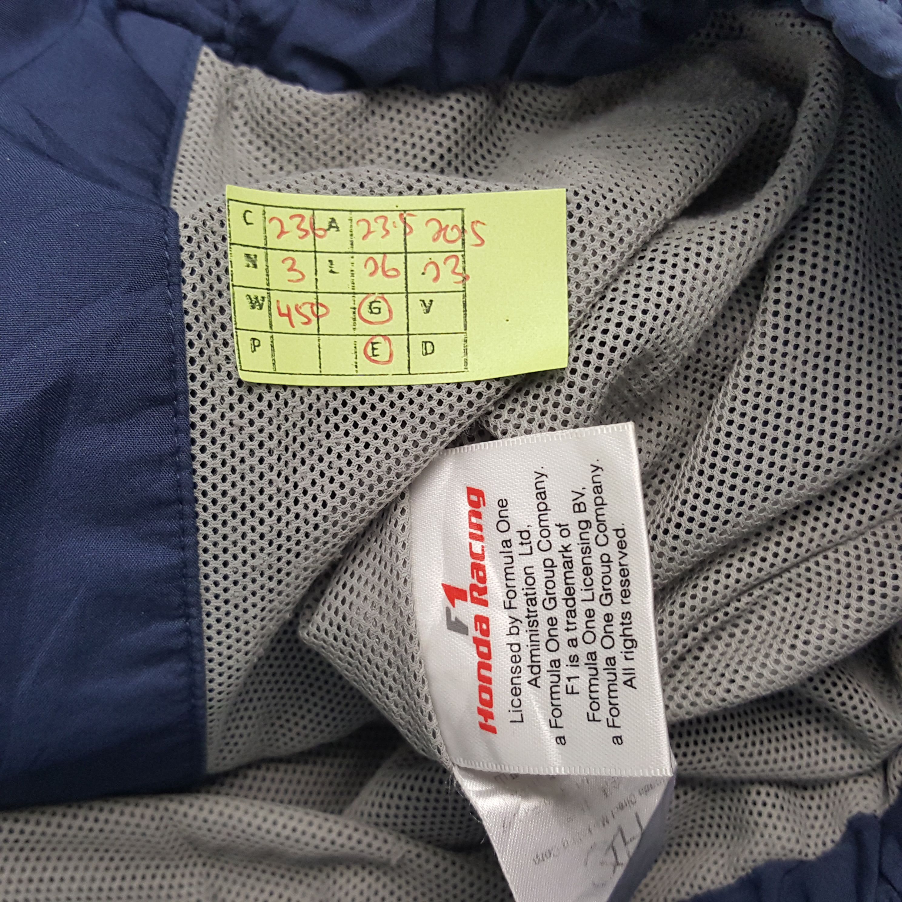 Honda × Vintage Vintage Honda Racing Formula One F1 Windbreaker Jacket Size US L / EU 52-54 / 3 - 9 Thumbnail