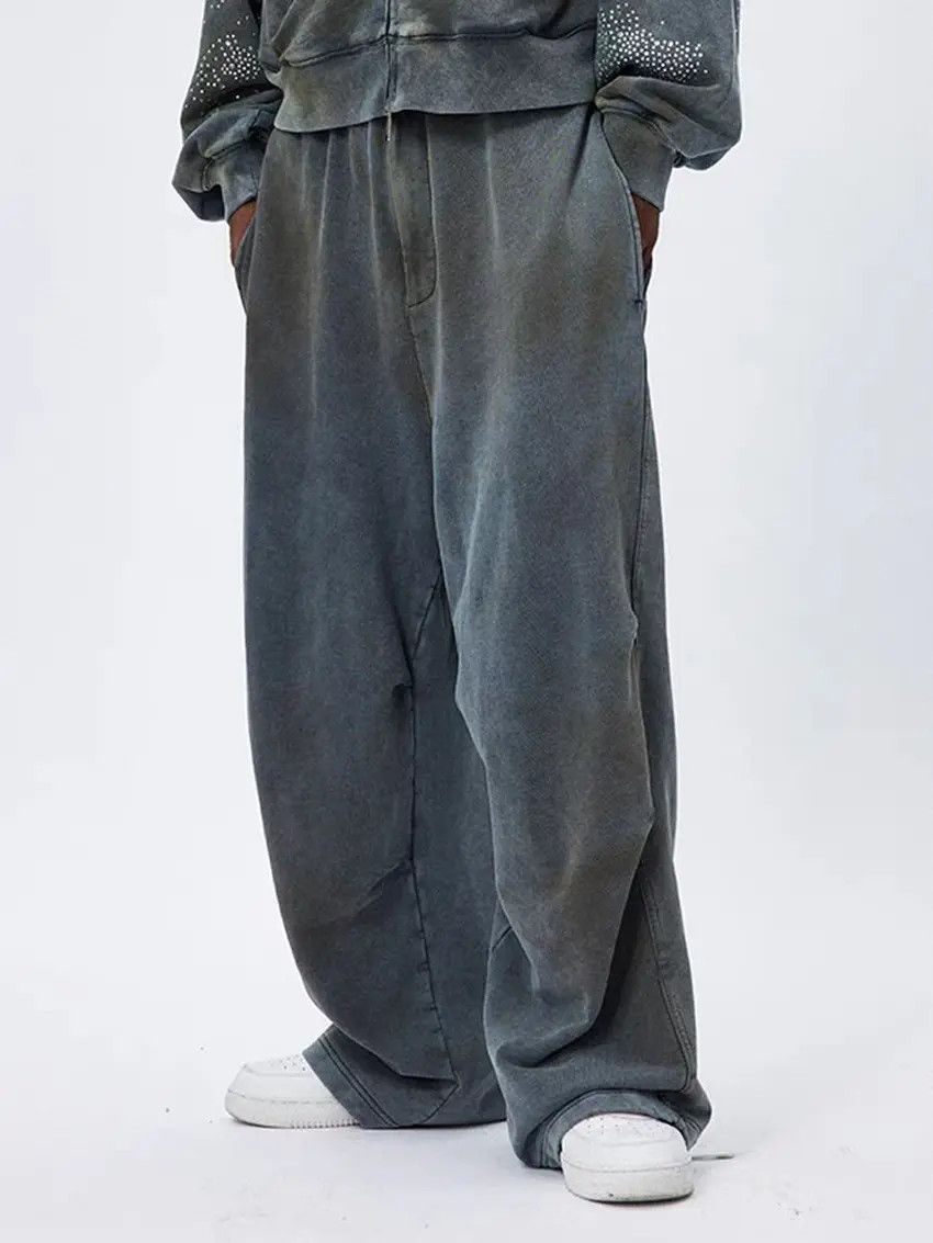 Designer × Japanese Brand Vintage Hip Hop Vibe Street Loose Casual Pants Size US 31 - 2 Thumbnail