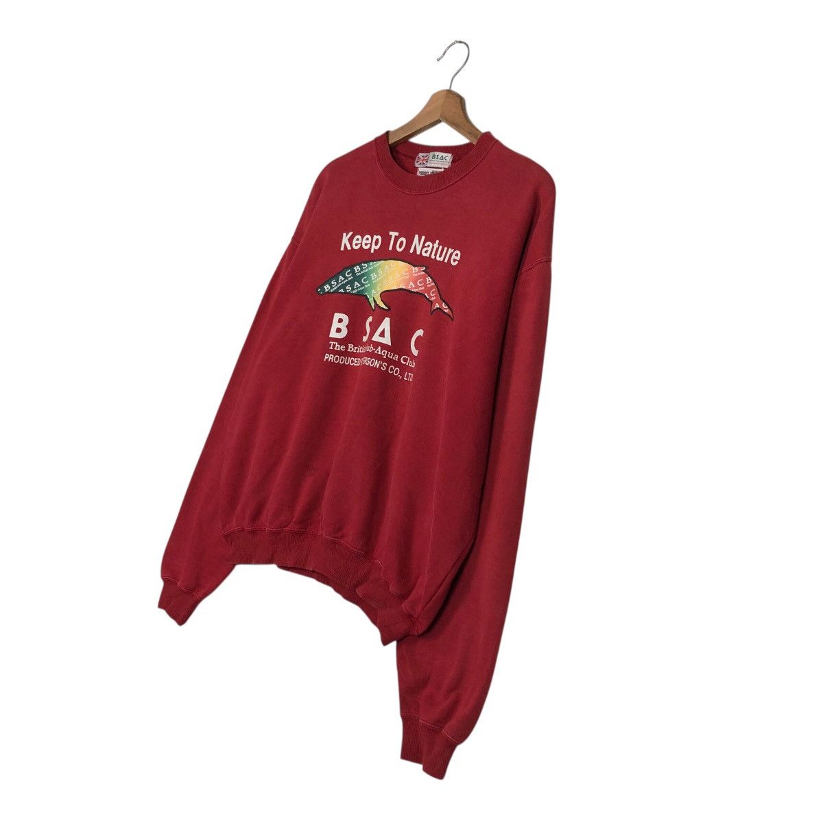 Japanese Brand 📌Vintage Sweatshirt Person's For Men Big Logo Issey Miyake Size US M / EU 48-50 / 2 - 3 Thumbnail
