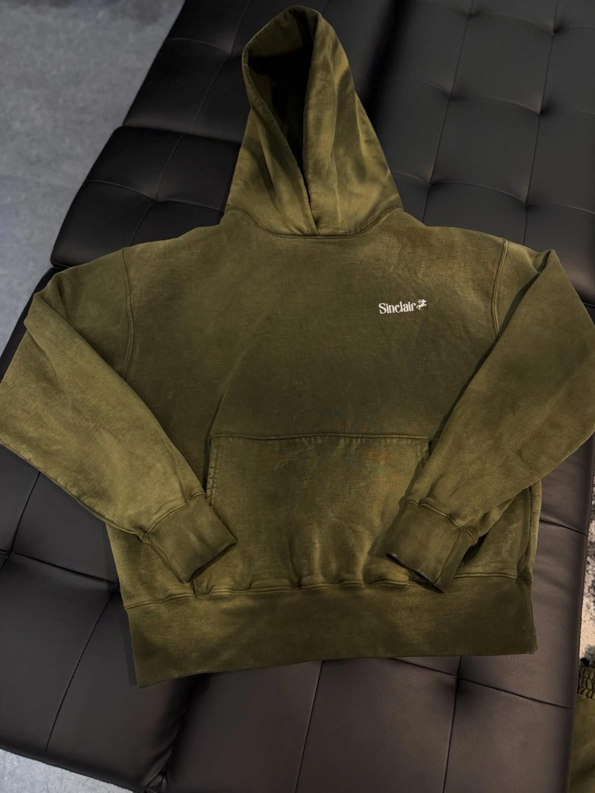 Sinclair Global Sinclair Mens Green Logo Long Sleeve Hooded Sweatshirt Large Size US L / EU 52-54 / 3 - 2 Thumbnail
