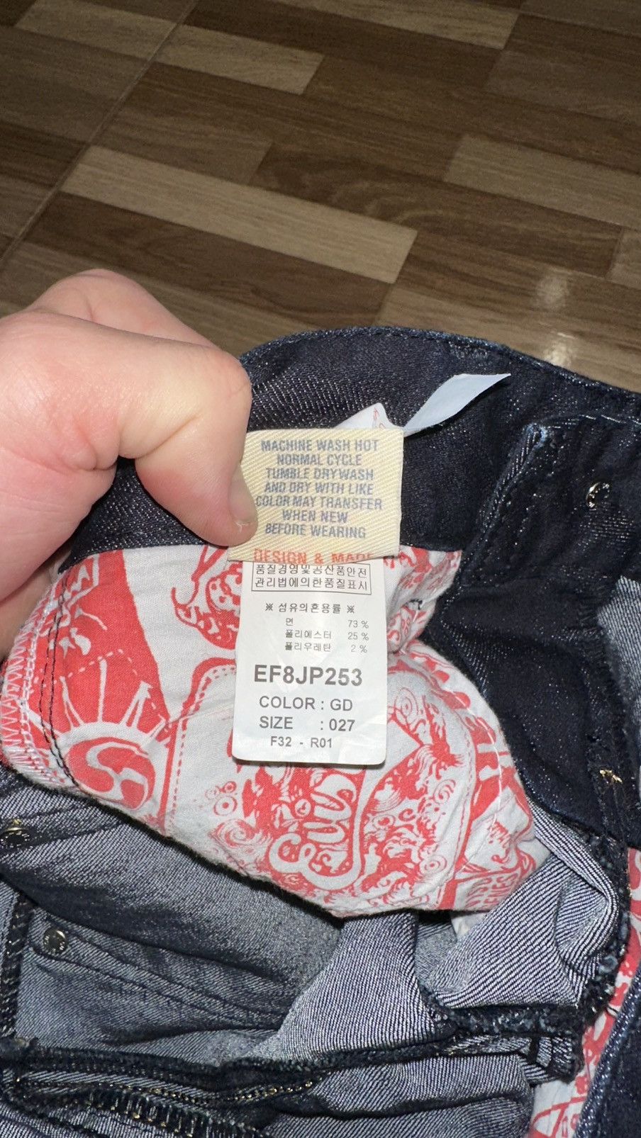 Evisu Evisu Donna Vintage Jeans Lot 3 Pairs !!!!!! Size 27" / US 4 / IT 40 - 13 Thumbnail