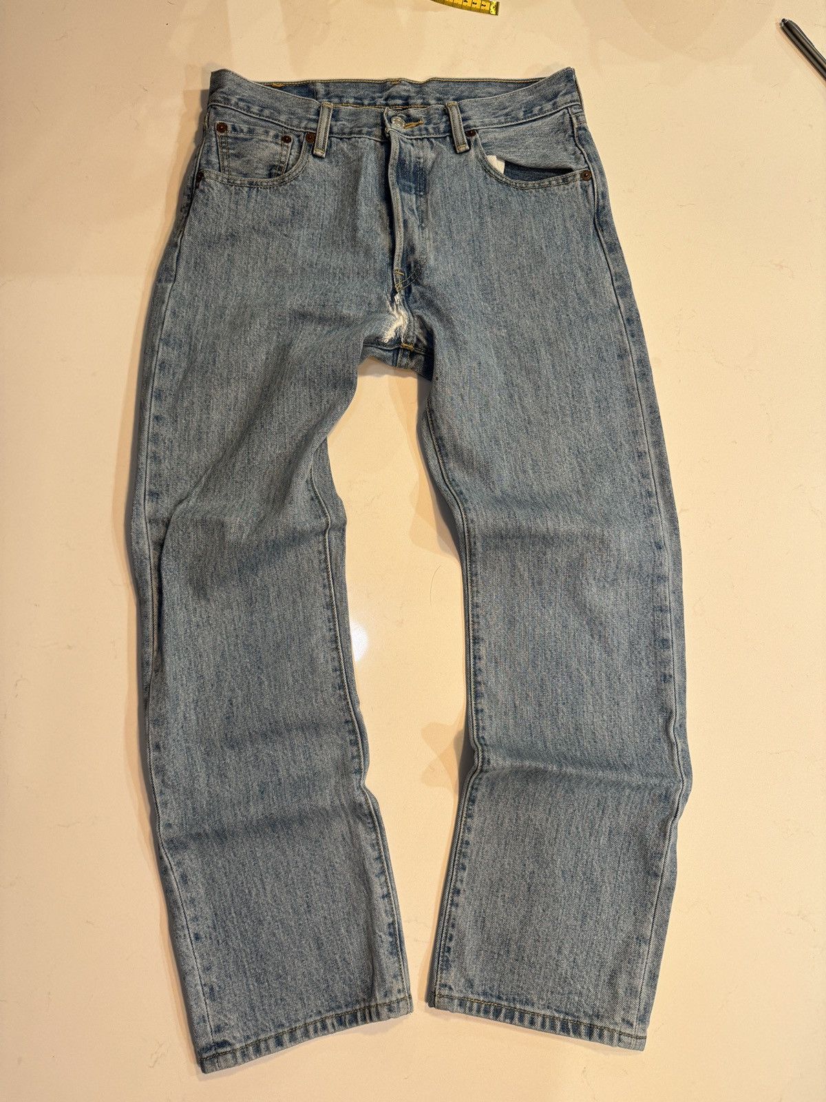 Levi's × Levi's Vintage Clothing Levi’s 501 light wash Size US 30 / EU 46 - 1 Thumbnail