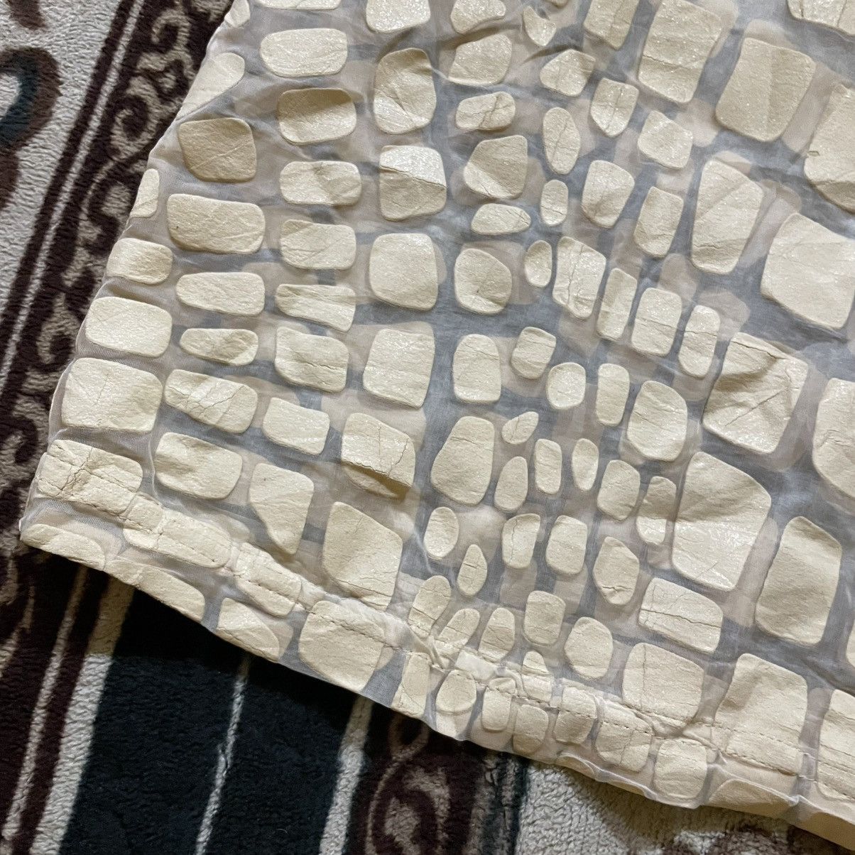 Givenchy GIVENCHY Paris by Riccardo Tisci Croc-Effect Sheer Silk Mesh Size L / US 10 / IT 46 - 6 Thumbnail