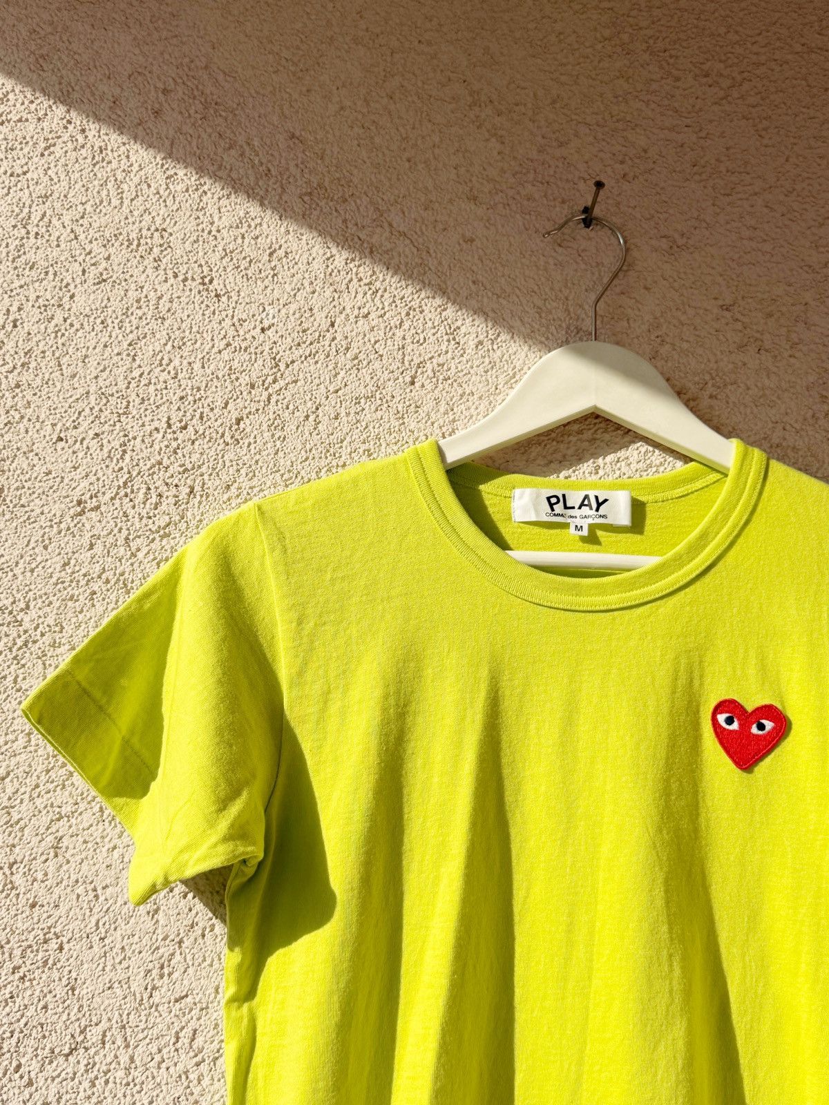 Comme des Garcons PLAY Comme des Garçons PLAY Women Green T-Shirt Heart Logo Size M Size M / US 6-8 / IT 42-44 - 2 Thumbnail
