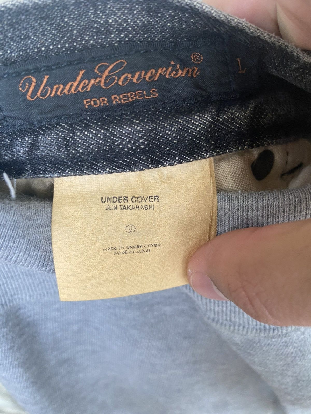 Undercover Undercover Rebelgods Hybrid Denim Size US 33 - 10 Thumbnail