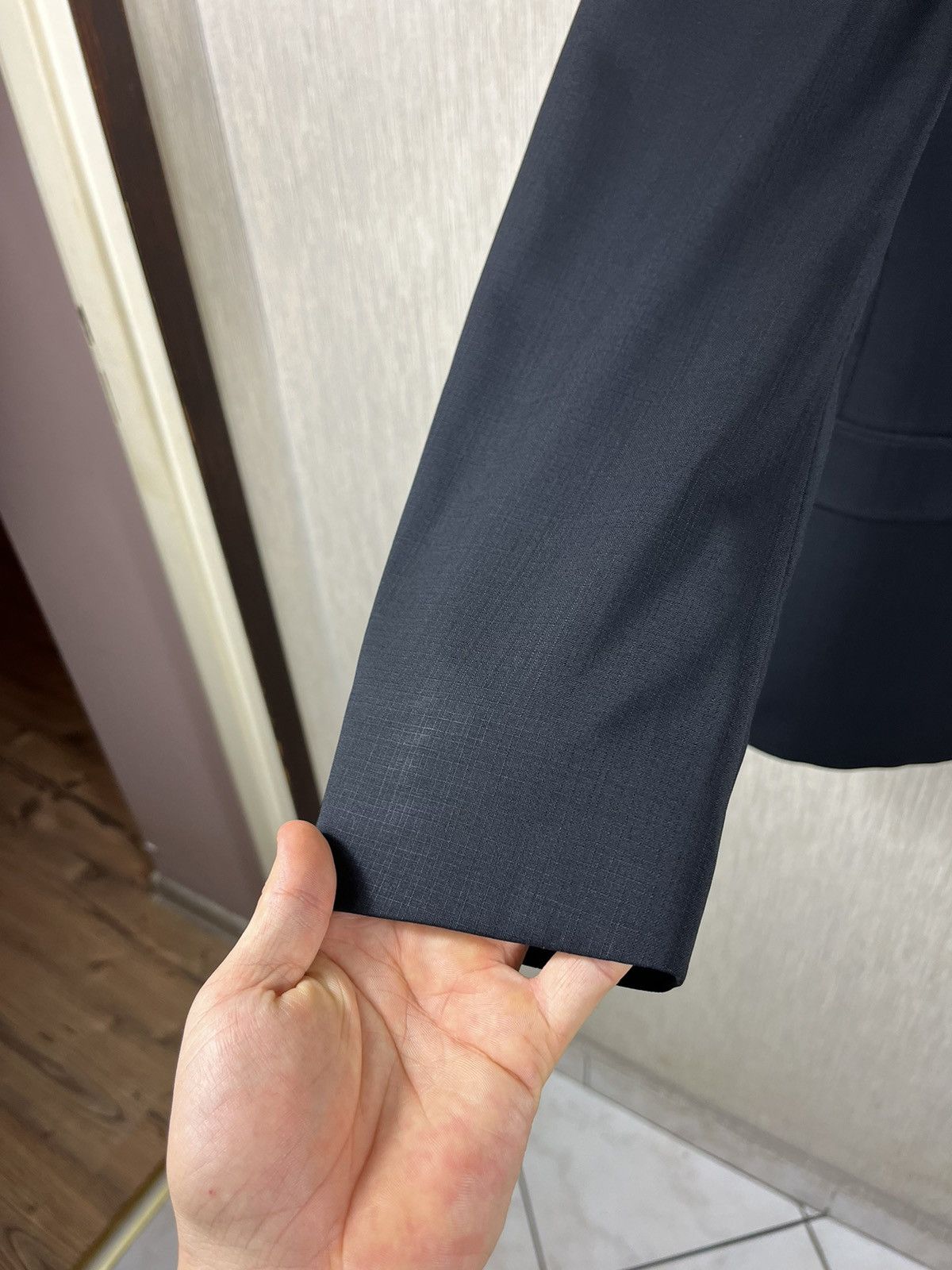 Designer × Hugo Boss Hugo Boss Amaro/Heise casual blazer jacket classic Size 38R - 11 Thumbnail