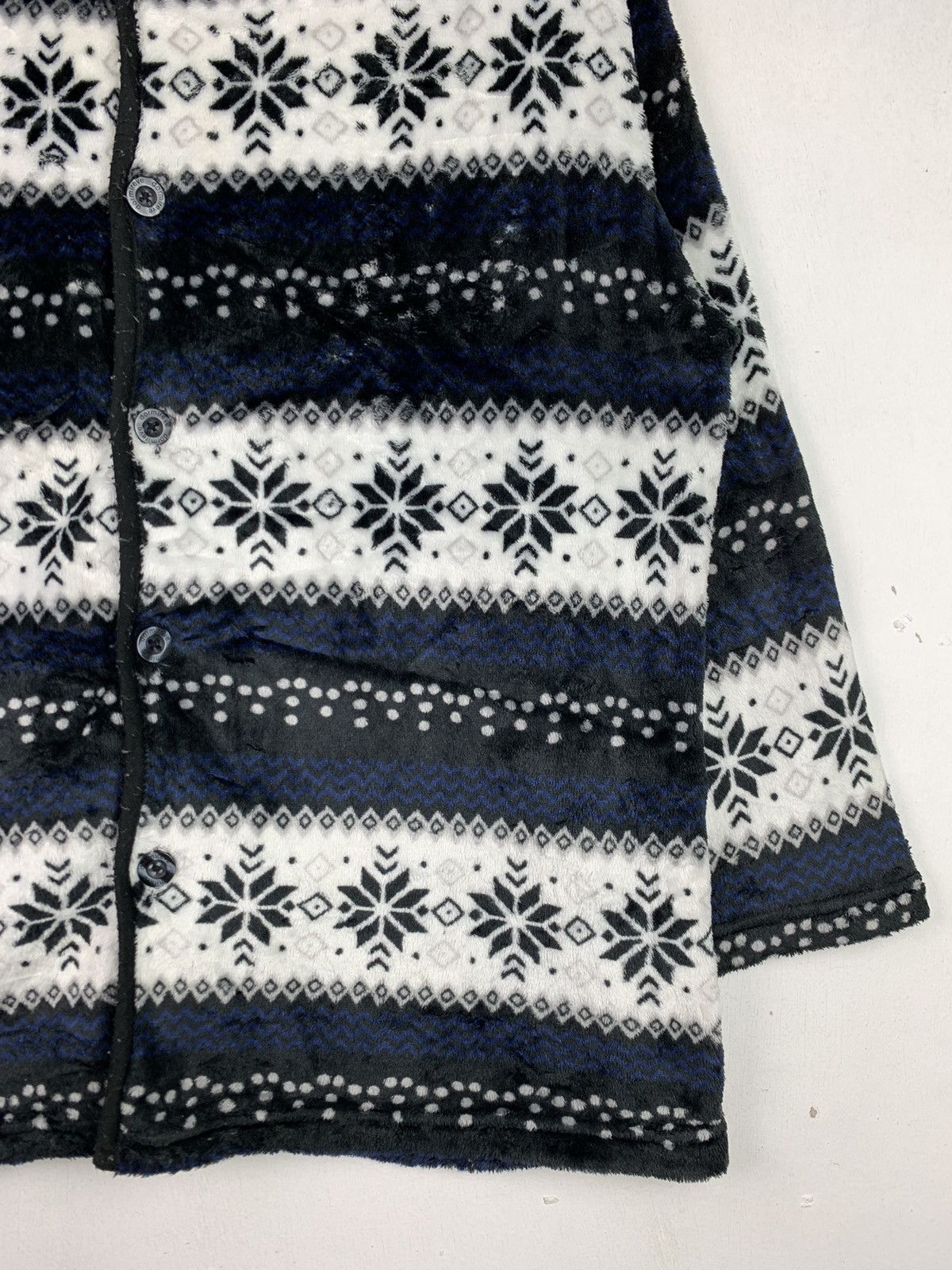 Japanese Brand × Vintage Vintage Fleece Aztec Pattern Jacket Size US M / EU 48-50 / 2 - 5 Thumbnail