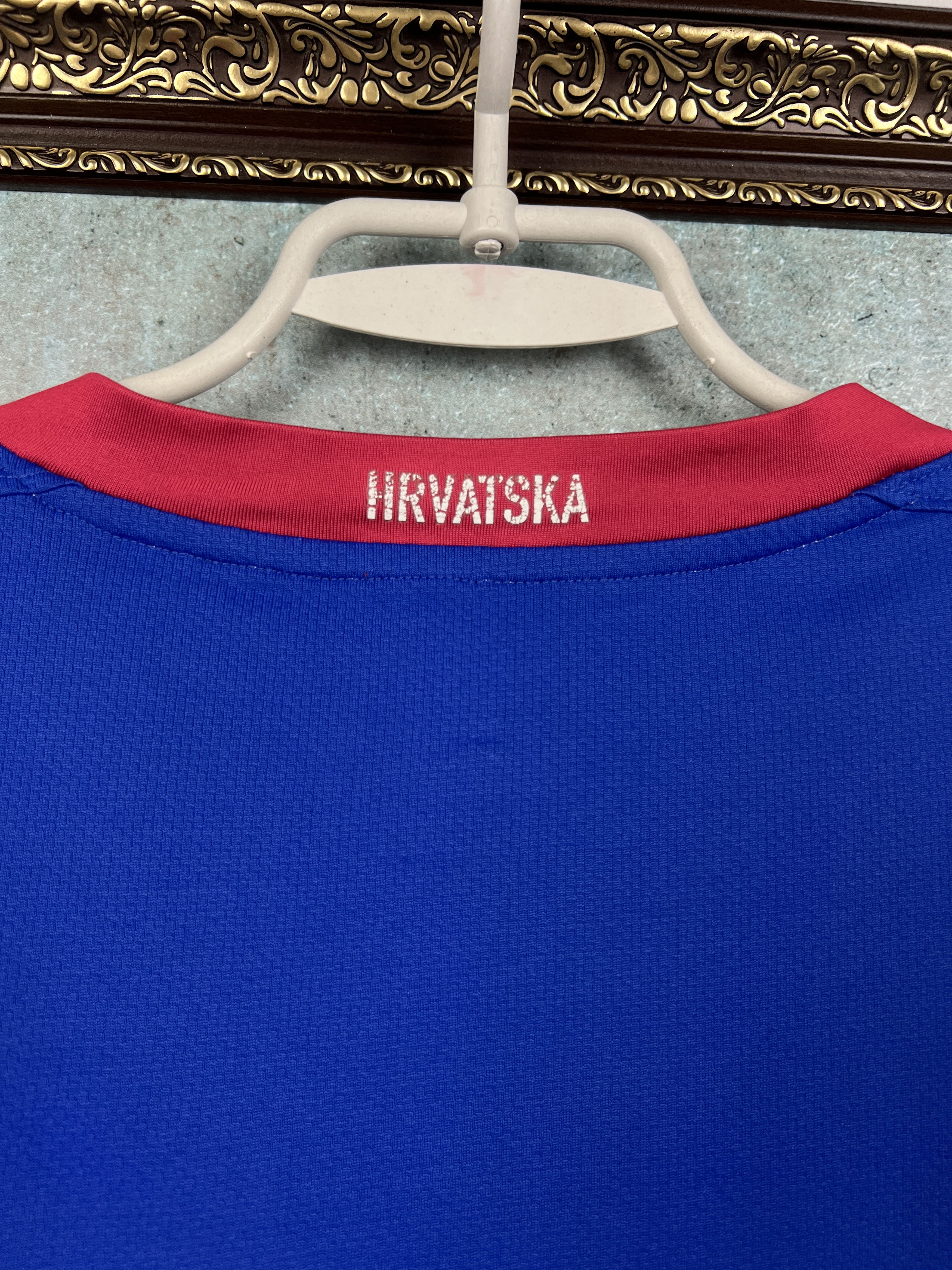 Nike Croatia Away football shirt 2007 Soccer Nike Jersey Trikot Size US XXL / EU 58 / 5 - 9 Thumbnail