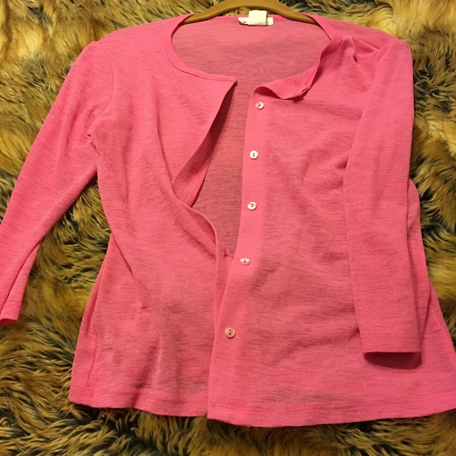 Other Windsor pink button front top sheer shirt M Size M / US 6-8 / IT 42-44 - 5 Thumbnail