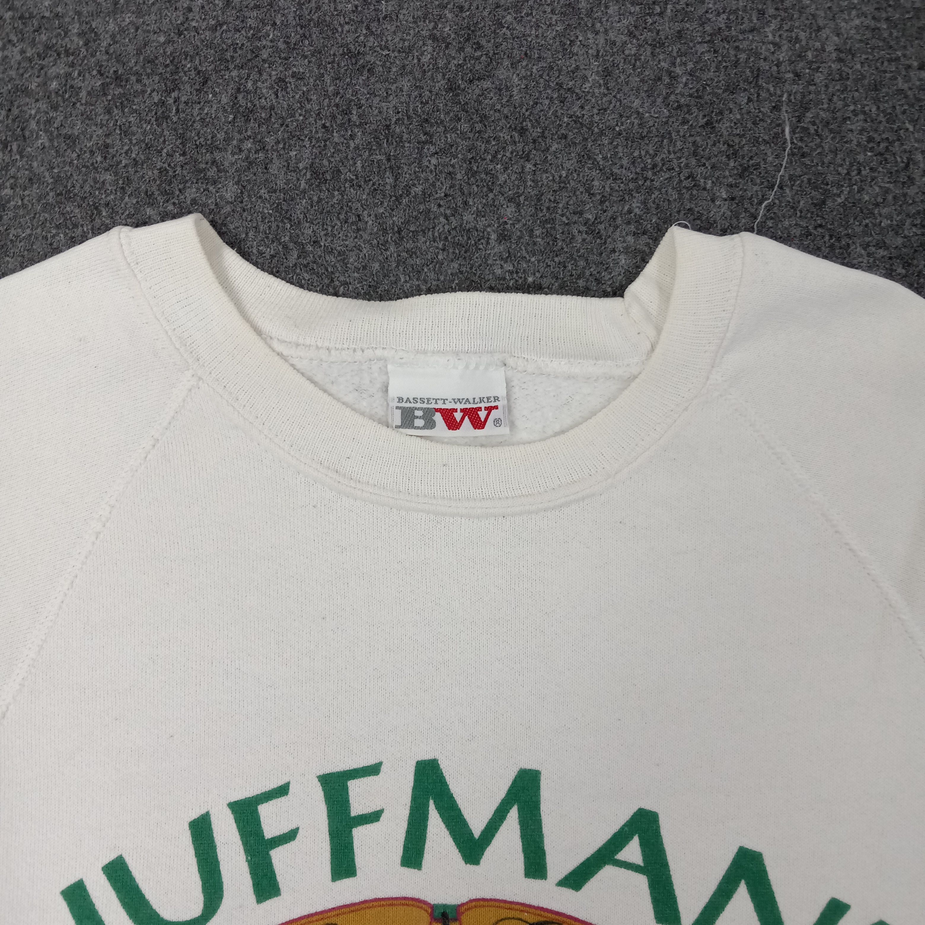 Vintage Huffman's American Retro Style 90's Sweatshirt C241N18 Size US M / EU 48-50 / 2 - 4 Thumbnail