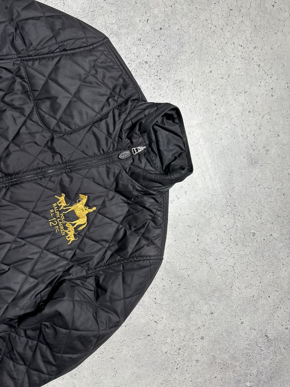 Polo Ralph Lauren Polo Ralph Lauren Reversible Quilted Jacket Big Pony Vintage Size US S / EU 44-46 / 1 - 5 Thumbnail