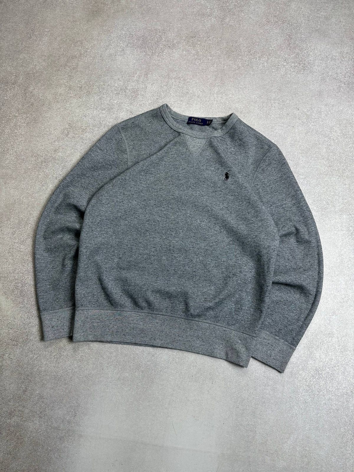 Polo Ralph Lauren Vintage Polo Ralph Lauren Gray Boxy Sweatshirt S Size US S / EU 44-46 / 1 - 2 Thumbnail