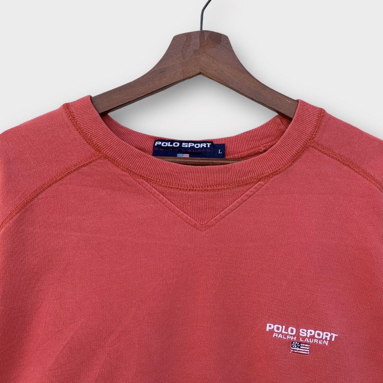 Polo Ralph Lauren Vintage Polo Sport Ralph Lauren Sweatshirt Size L / US 10 / IT 46 - 3 Thumbnail