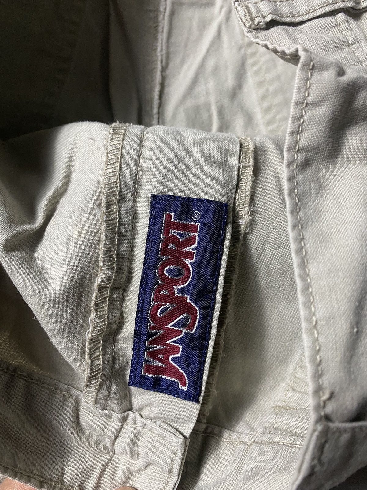 Jansport Vintage Safari Shorts Garment Dyed 90s Size US 31 - 5 Thumbnail