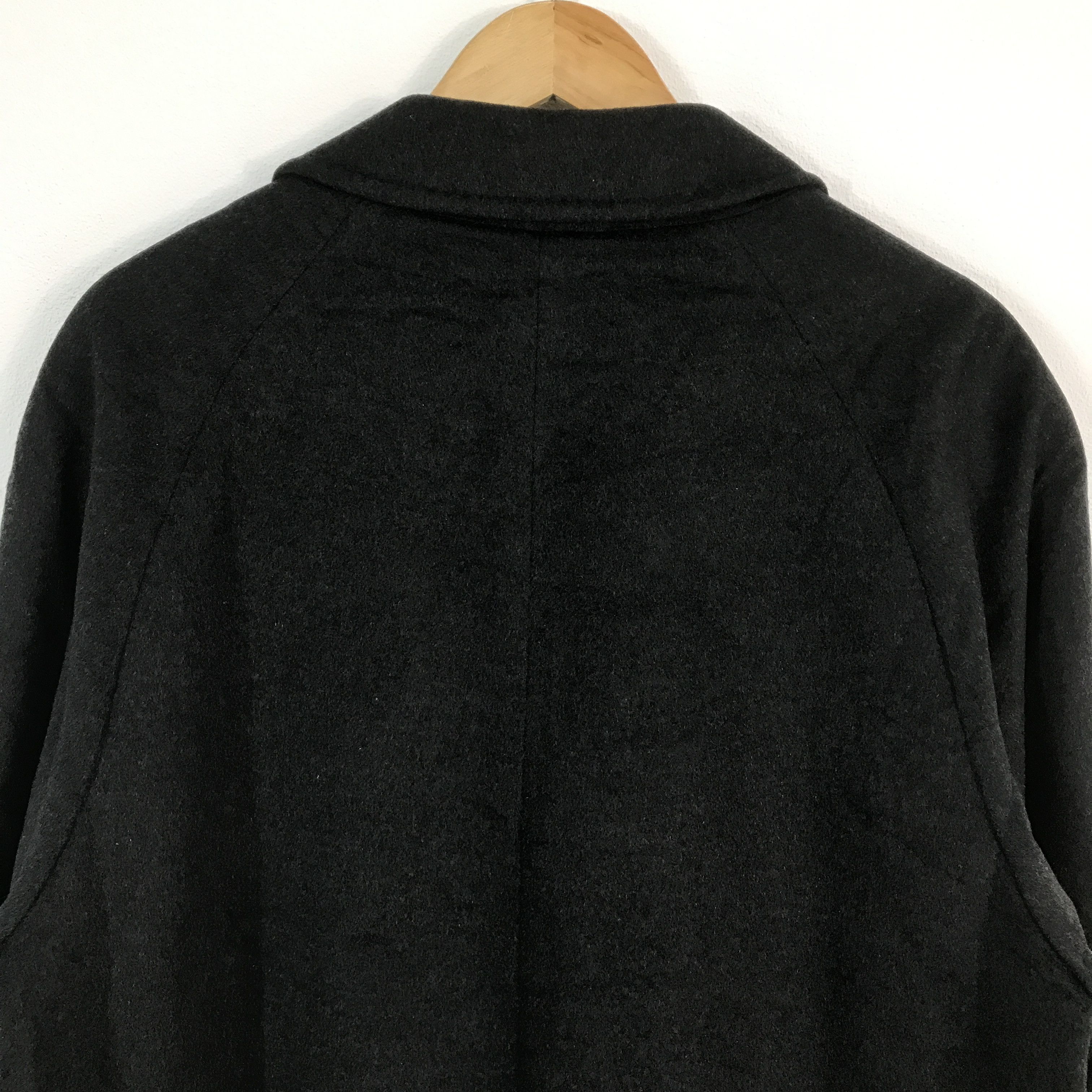 Pierre Balmain × Vintage pierre balmain paris Wool button Long coat jacket Size US L / EU 52-54 / 3 - 4 Thumbnail