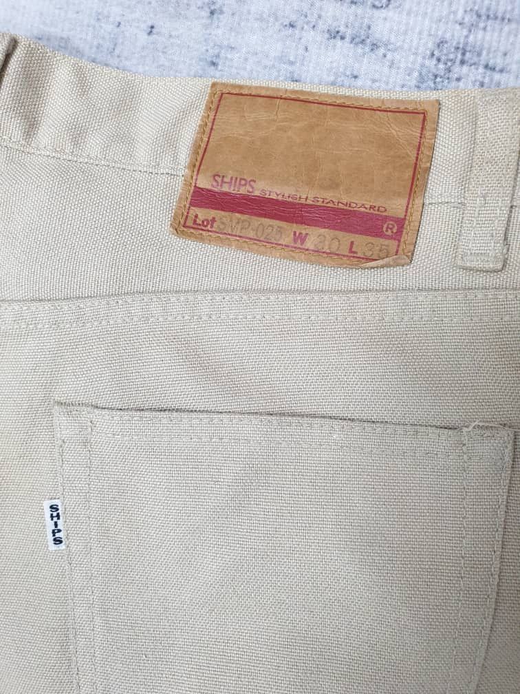SHIPS Ships Japanese brand cream colour pant Size US 30 / EU 46 - 11 Thumbnail