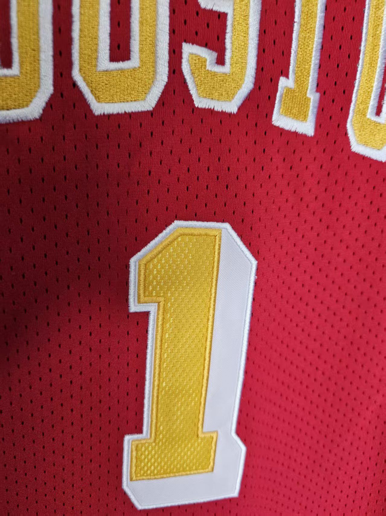 NBA Tracy McGrady Jersey Houston Rockets 1 Double Stitched Size US XL / EU 56 / 4 - 4 Thumbnail