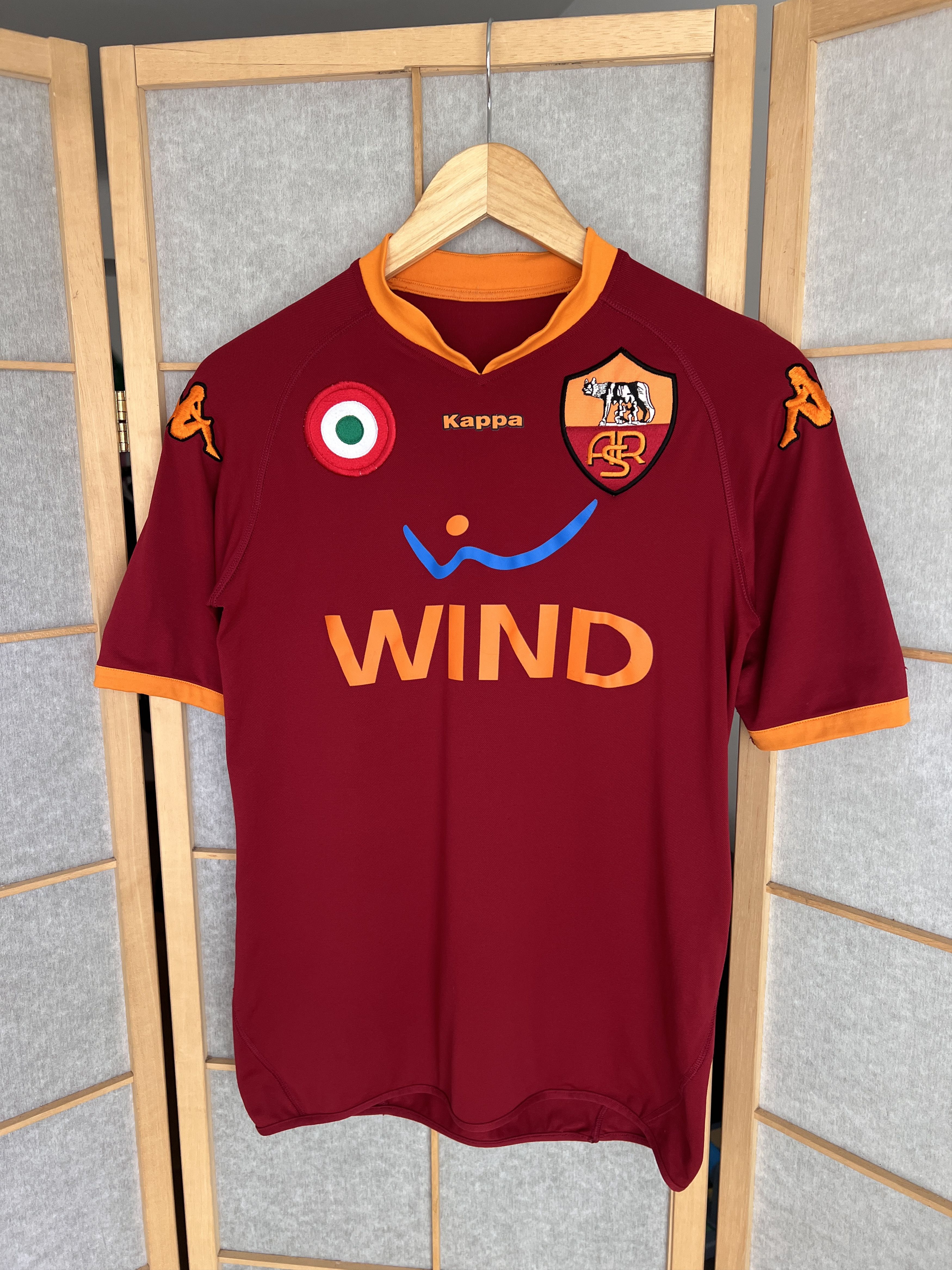 Kappa Rare Kappa AS Roma vintage 2007 home football jersey stretch Size US S / EU 44-46 / 1 - 3 Thumbnail