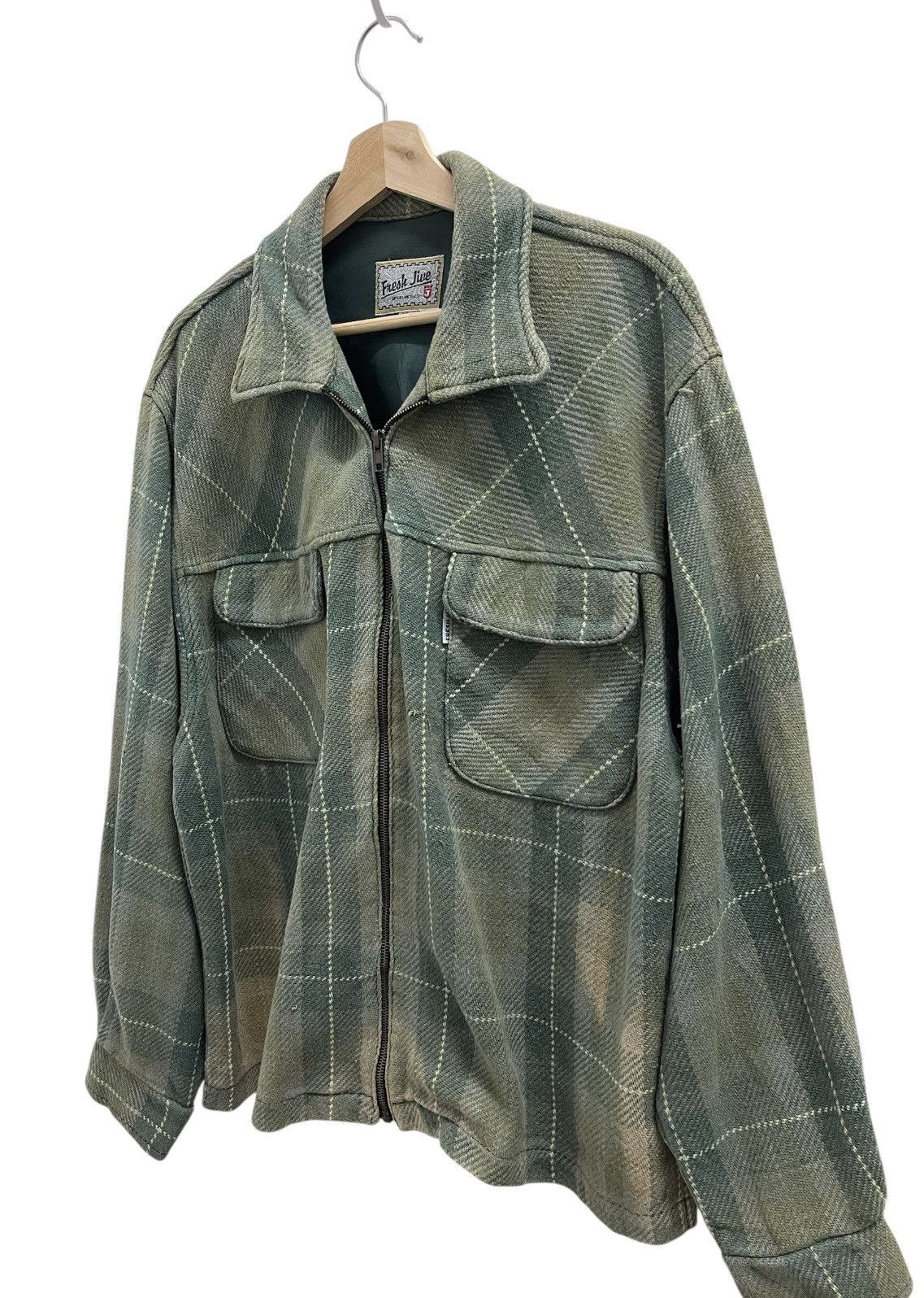 Freshjive Freshjive Sun Faded Plaids Jacket Size US L / EU 52-54 / 3 - 6 Thumbnail