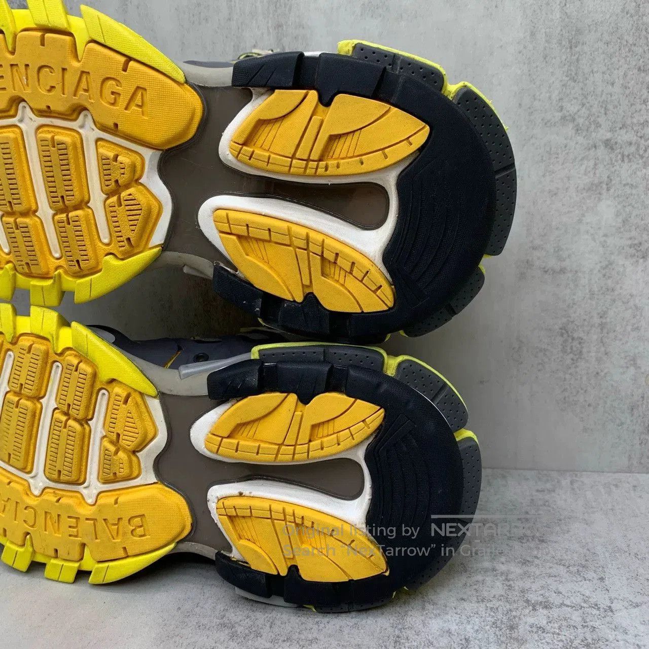 Balenciaga Balenciaga Track Sneakers Gray Yellow Size 35. Size US 5 / EU 37 - 9 Thumbnail