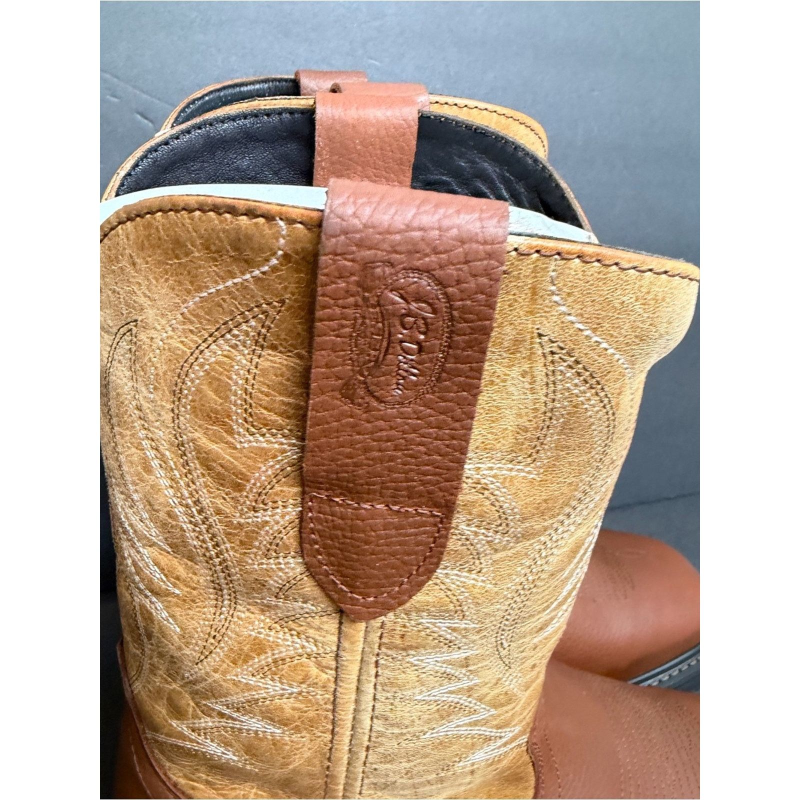 Other JB Dillon Men Reserve Leather Boots Oak Honey Toe SIZE 9 EW Size US 9 / EU 42 - 4 Thumbnail