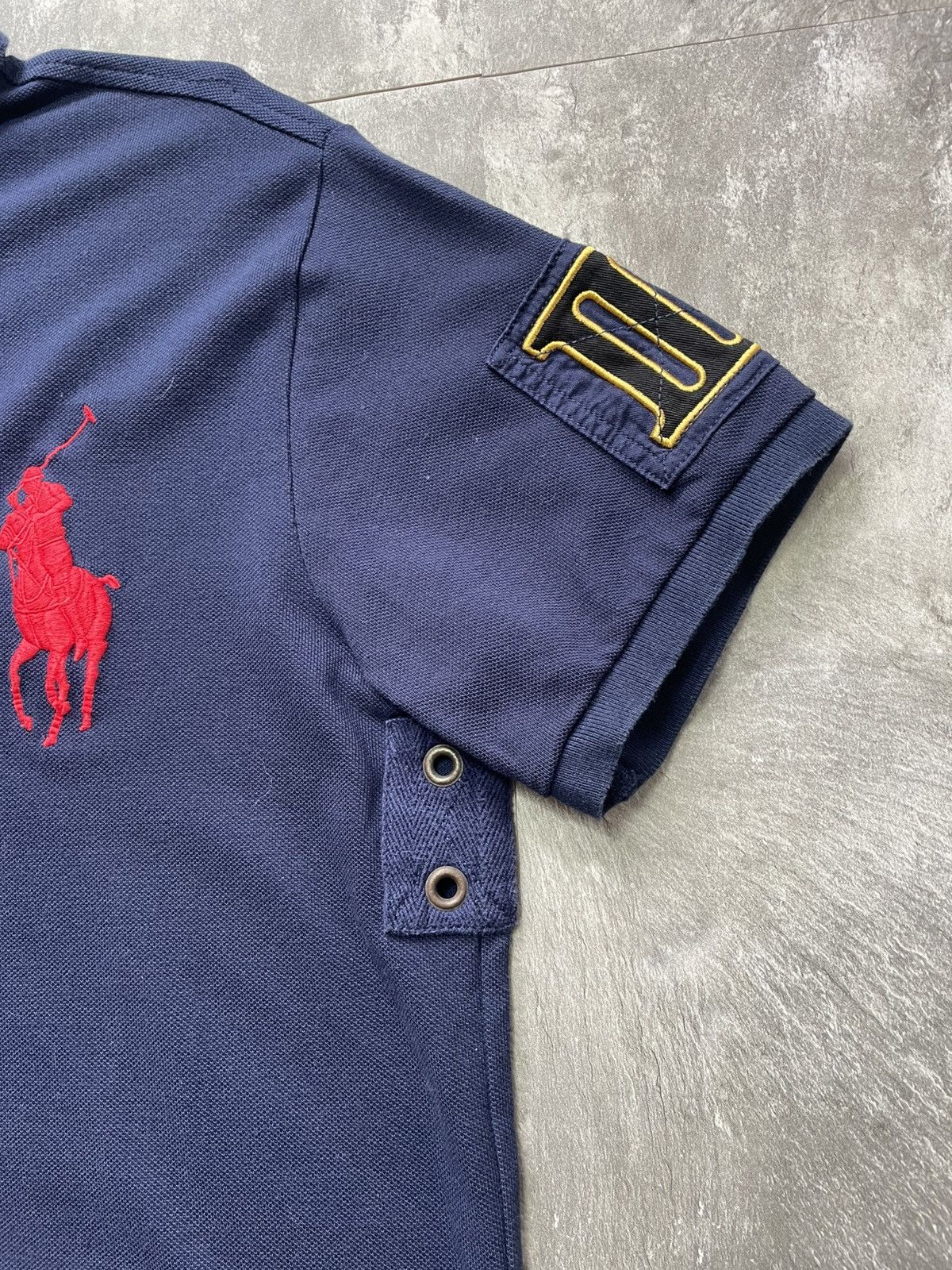 Polo Ralph Lauren Polo Ralph Lauren Vintage Chief Keef Style Polo Shirt USA Size US L / EU 52-54 / 3 - 3 Thumbnail