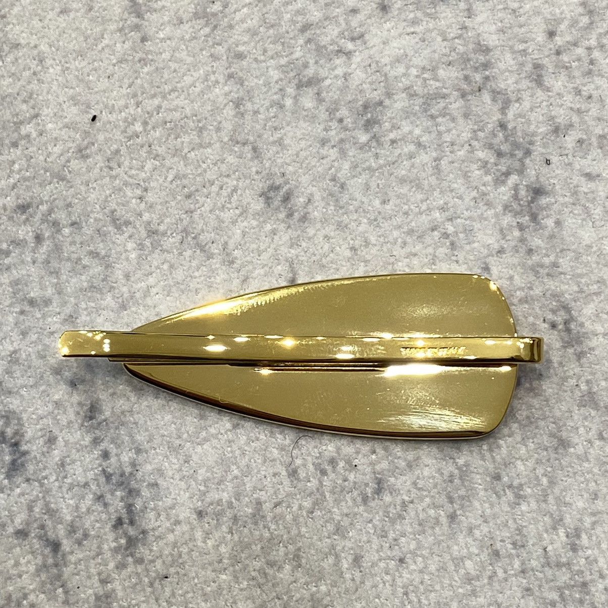 Miu Miu MIU MIU Enameled Metal Hair Clip RED Size ONE SIZE - 3 Thumbnail
