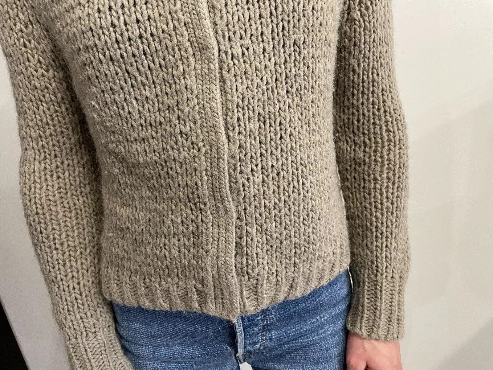 Acne Studios Acne Lesley PPSS 11 Cardigan Womens Alpaca Wool Sweater Size M / US 6-8 / IT 42-44 - 14 Thumbnail