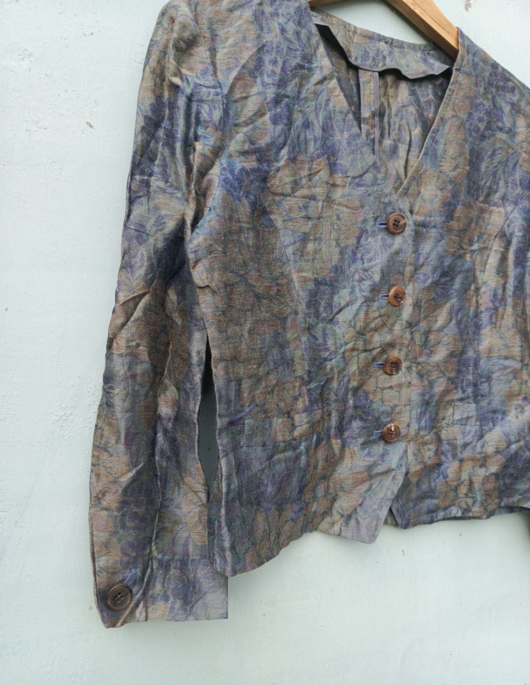 Designer × Paul Stuart Paul Stuart floral blazers Size M / US 6-8 / IT 42-44 - 3 Thumbnail