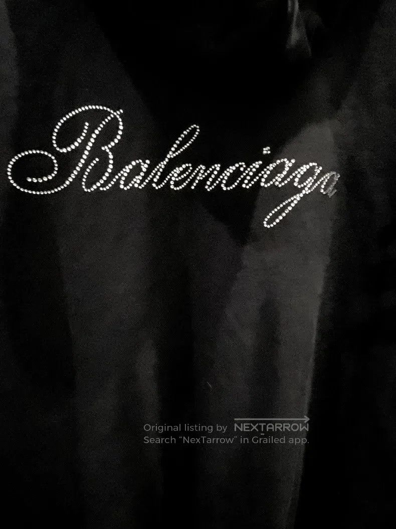 Balenciaga Balenciaga Black Zipper Hooded Sweatshirt Size US M / EU 48-50 / 2 - 6 Thumbnail