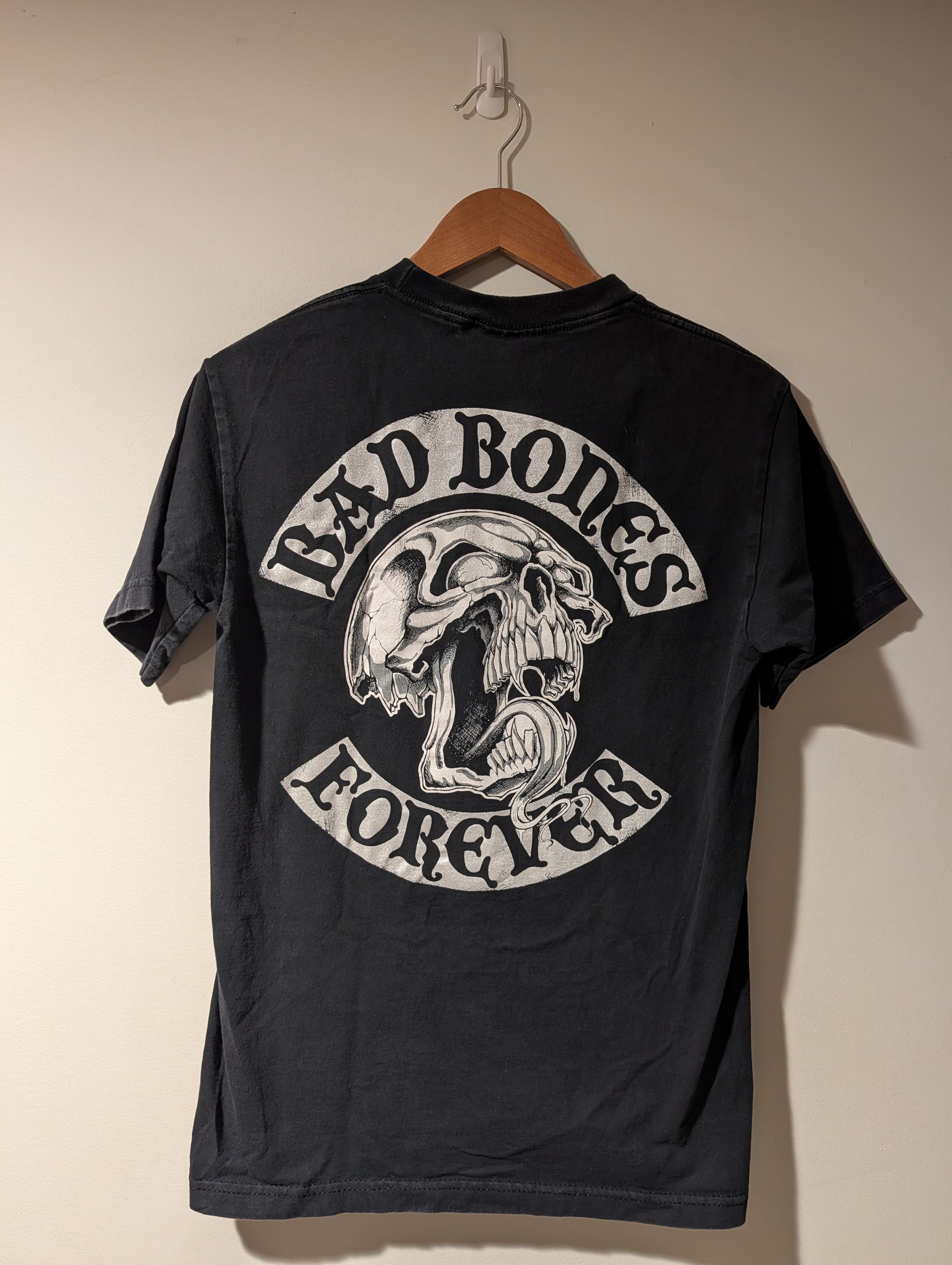 Harley Davidson Vintage Bad Bones Forever T-Shirt Skull Tongue Streetwear Size US S / EU 44-46 / 1 - 1 Thumbnail