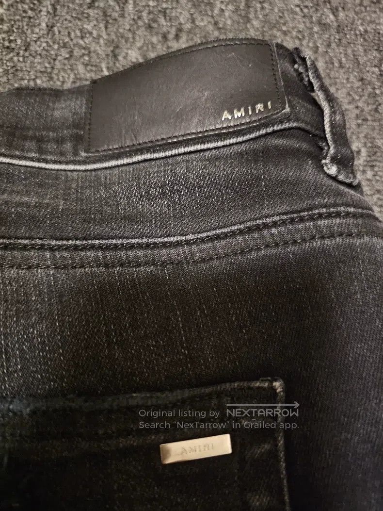 Amiri Amiri Fringed Denim Pants Size US 38 / EU 54 - 8 Thumbnail