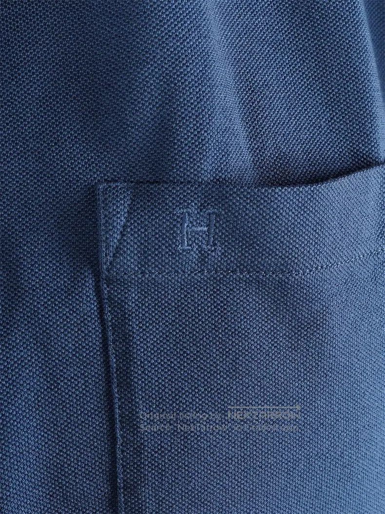 Hermes Hermes Klein Blue Short Sleeve Polo Size US L / EU 52-54 / 3 - 5 Thumbnail