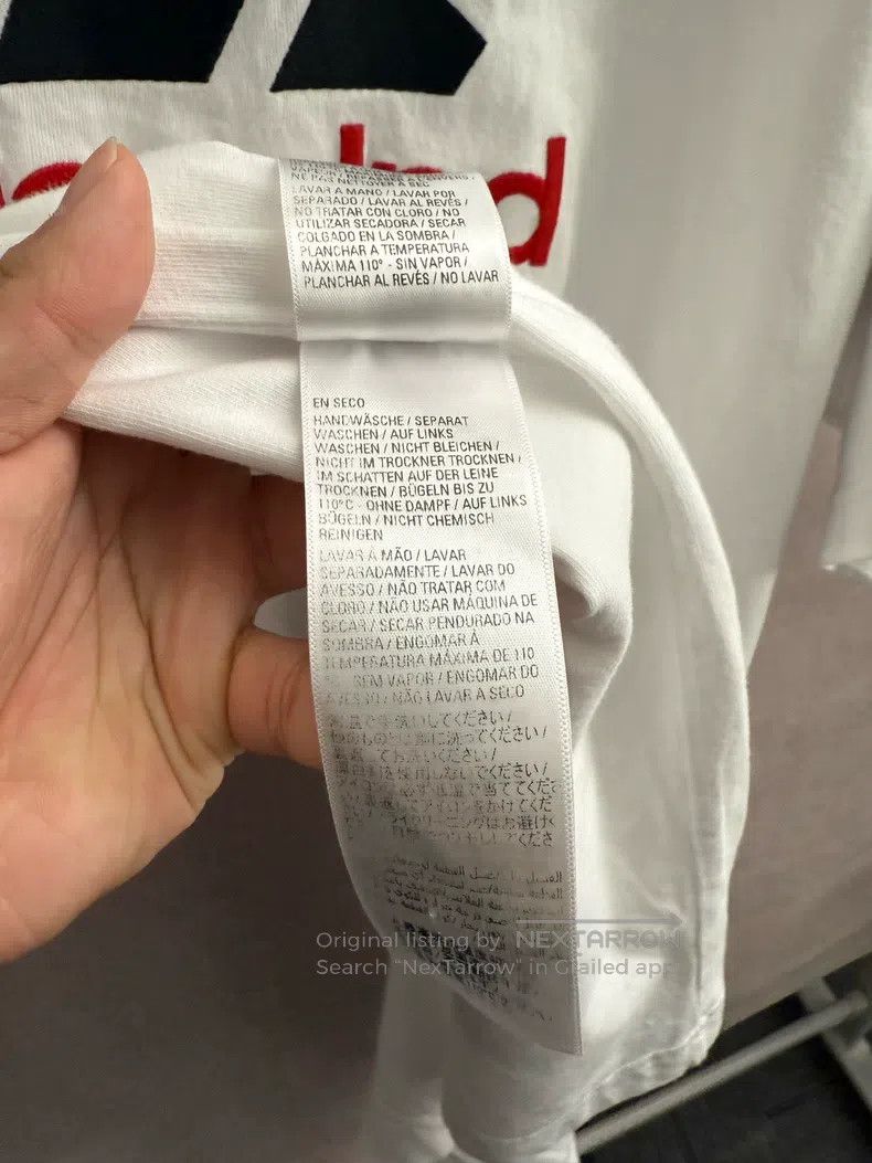 Balenciaga Balenciaga Logo letter embroidery short-sleeve T-shirt Size US S / EU 44-46 / 1 - 5 Thumbnail