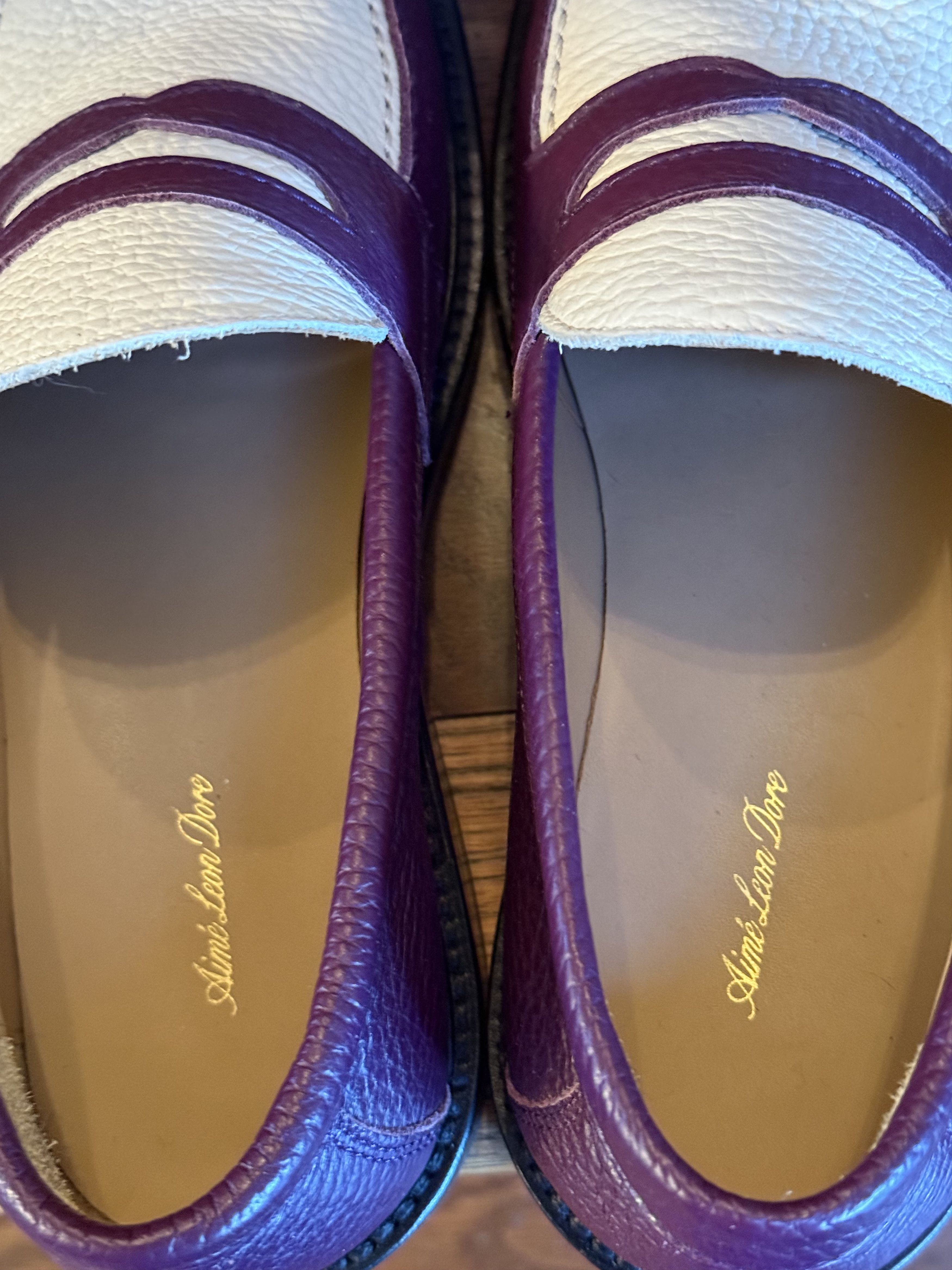 Aime Leon Dore Aime Leon Dore Grape Penny Loafer Size US 6 / EU 39 - 3 Thumbnail