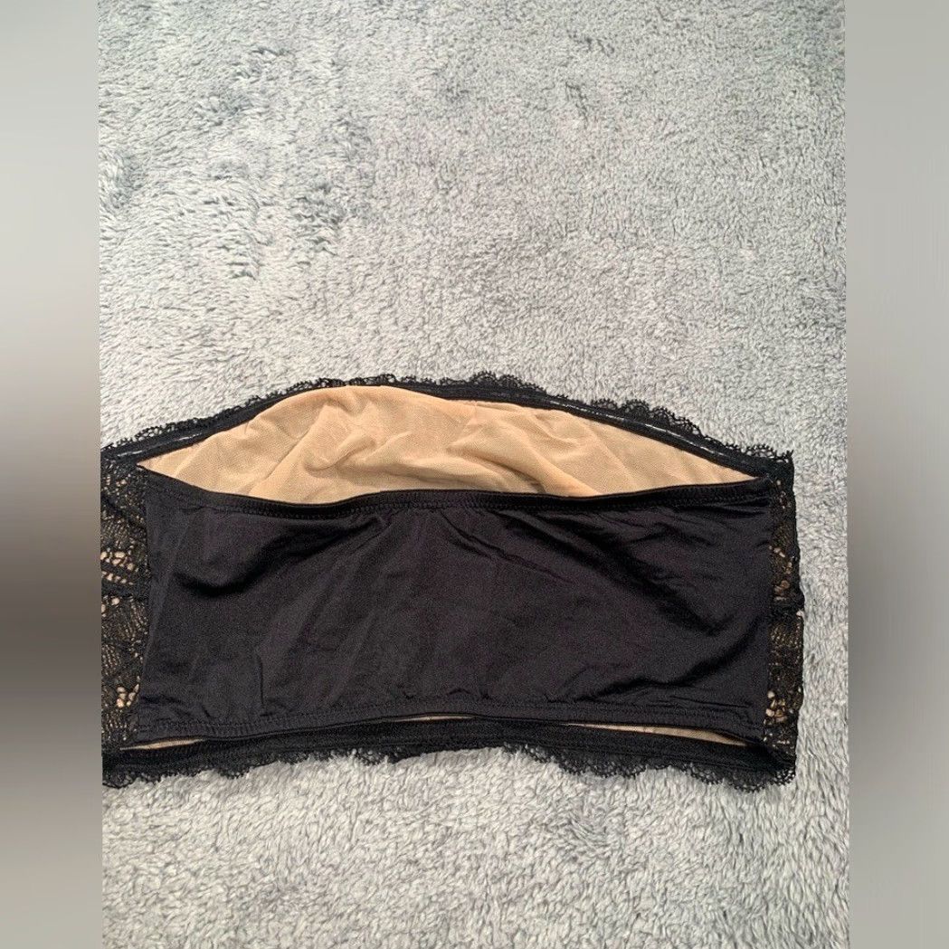 Free People Free People Intimately Bandeau Bra Lace Bralette Small S Women Black Bra Bralette Fashion Clothing Women’s Small Size ONE SIZE - 5 Thumbnail