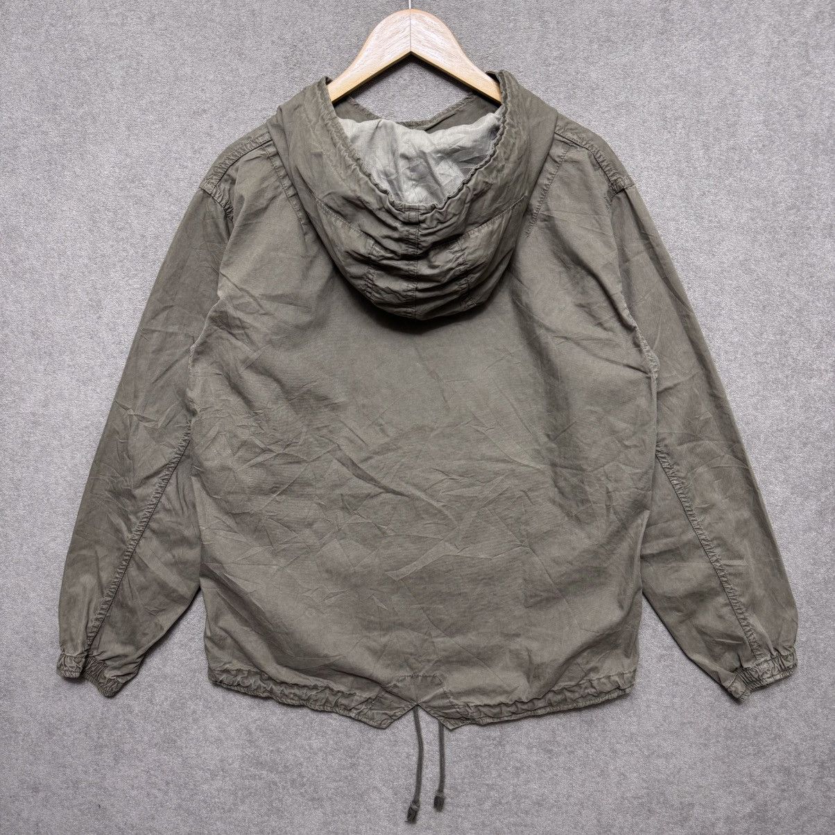 Japanese Brand 516 Garment Dyed Smock Military Anorak Jacket Size US M / EU 48-50 / 2 - 7 Thumbnail