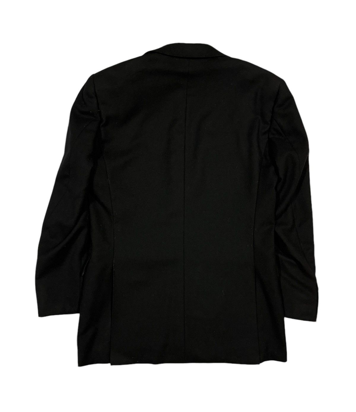 Burberry Burberry London Black Silver Hardware Blazer Coat Size 46R - 2 Thumbnail