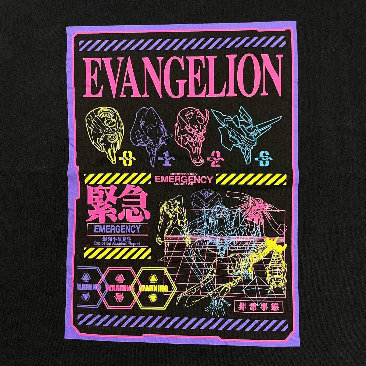 GU GU X Evangelion for Retro-Futuristic SS20 Capsule Tee Size US L / EU 52-54 / 3 - 3 Thumbnail