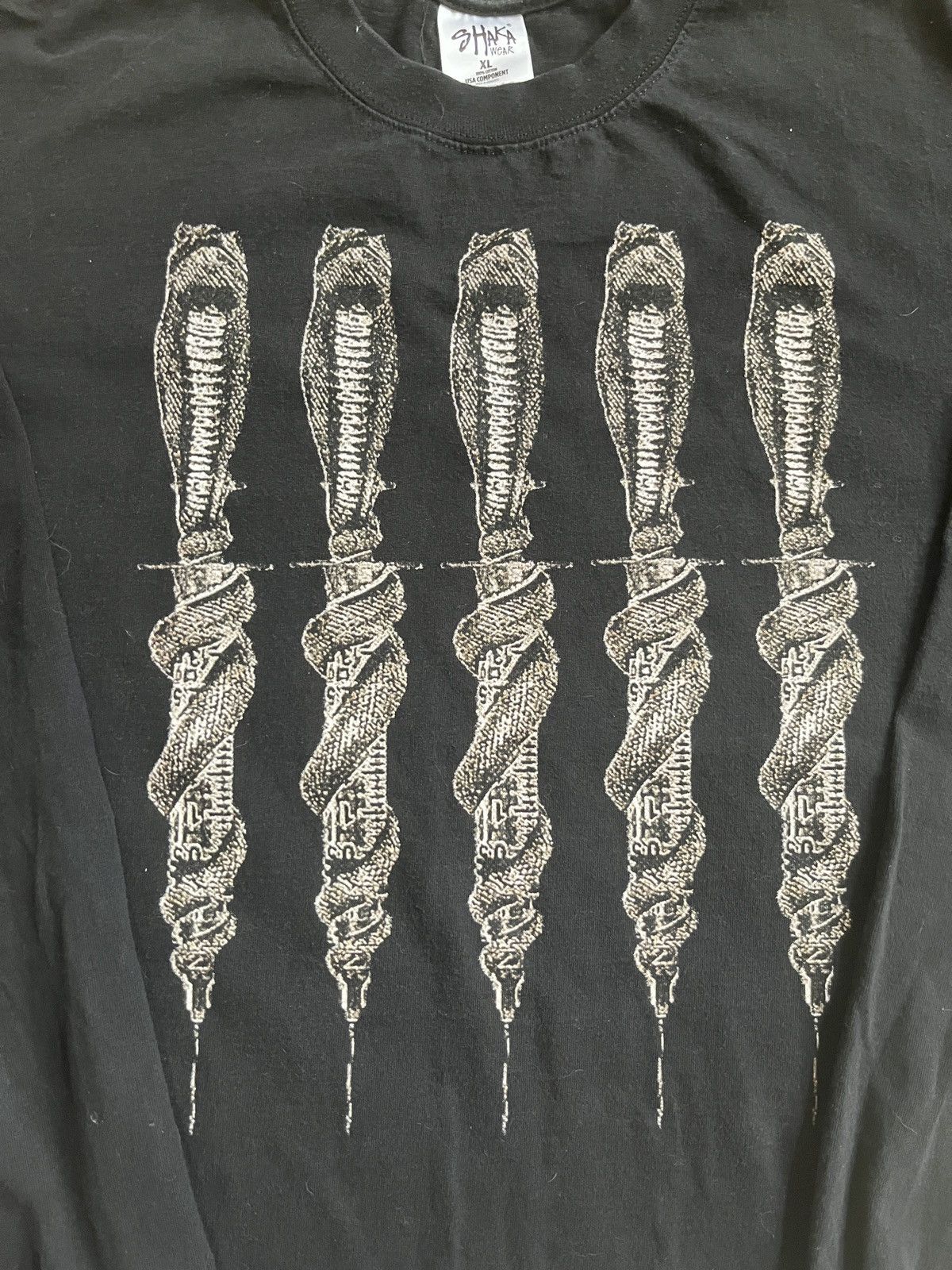 Earl Sweatshirt Earl Sweatshirt SICK! Long sleeve dagger T Size US XL / EU 56 / 4 - 2 Thumbnail