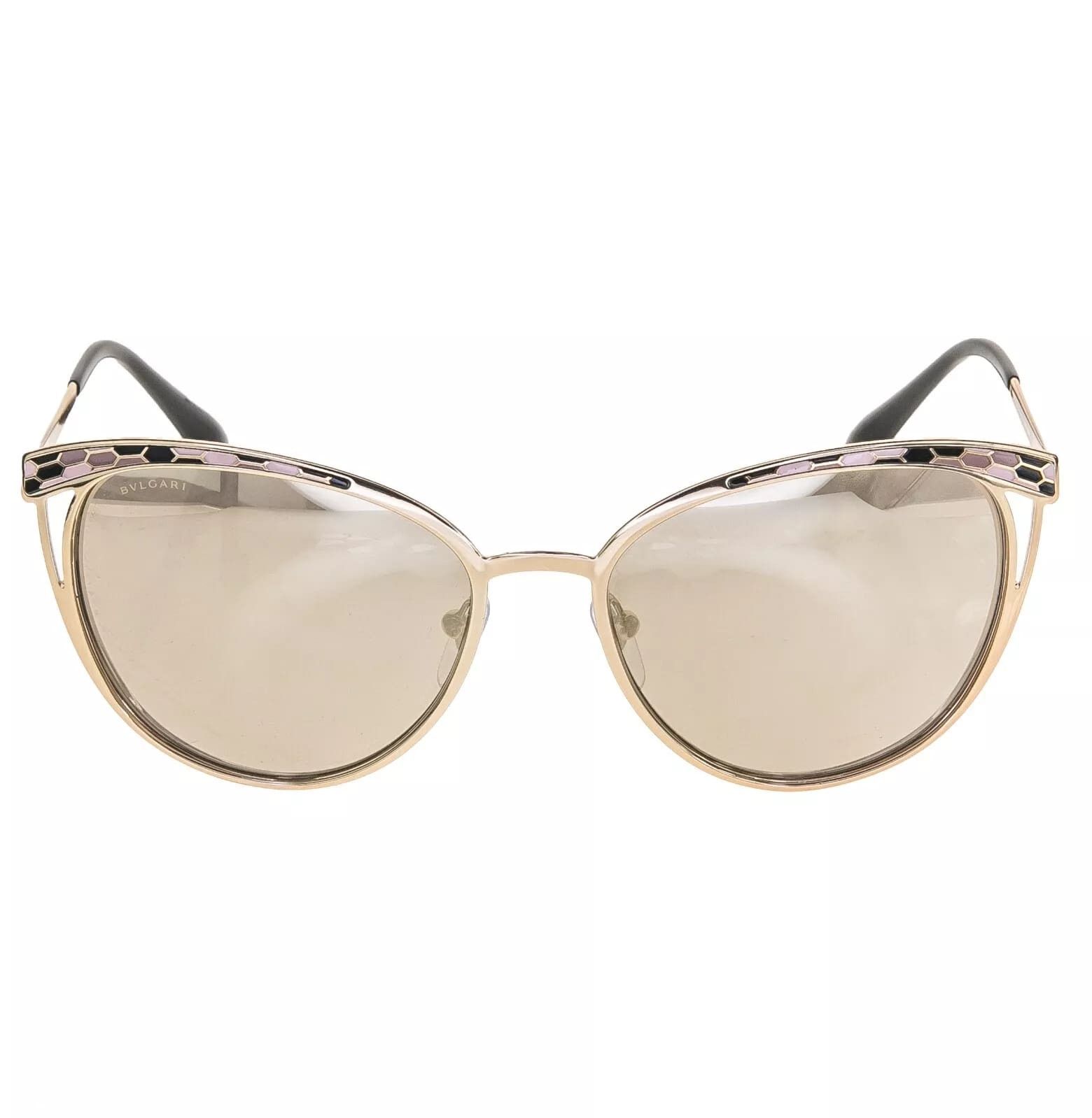 Bvlgari BVLGARI Serpenti BV6083 Rose Mirror Snake Sunglasses 6083 Size ONE SIZE - 10 Thumbnail