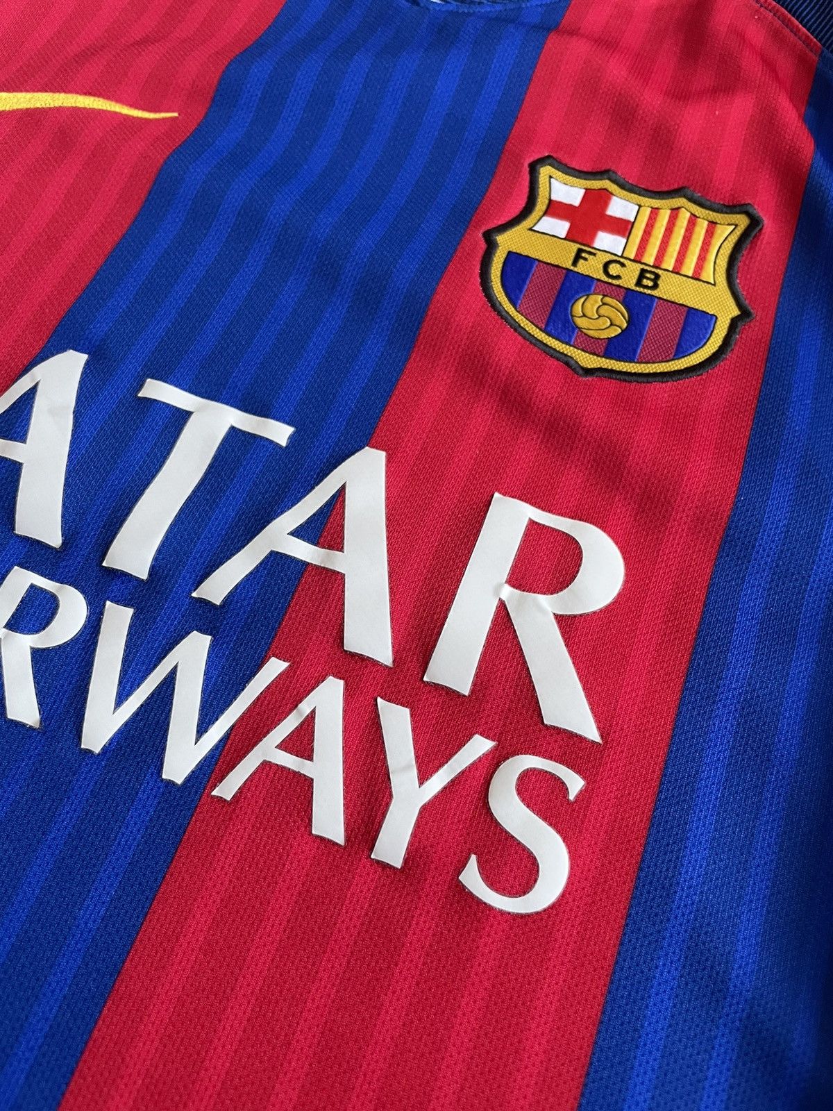 Nike Nike FC Barcelona 2016/2017 Home Soccer Jersey Kit S Size US S / EU 44-46 / 1 - 6 Thumbnail