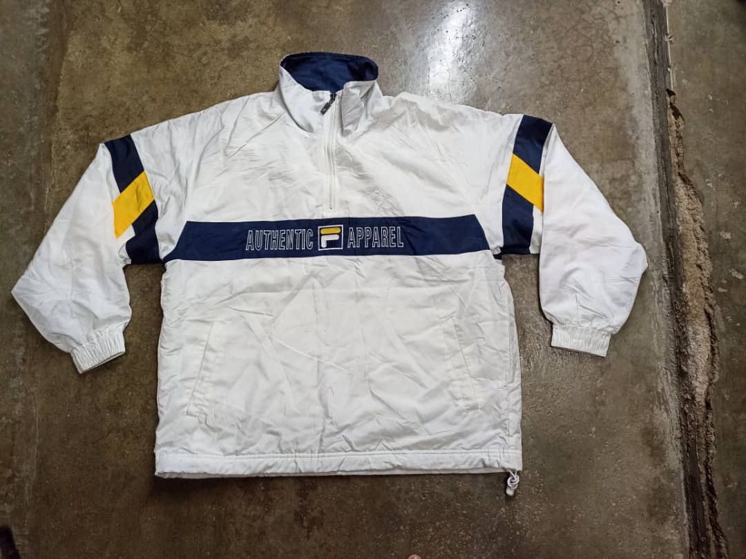 Fila × Vintage Fila windbreaker Jacket Size US S / EU 44-46 / 1 - 3 Thumbnail