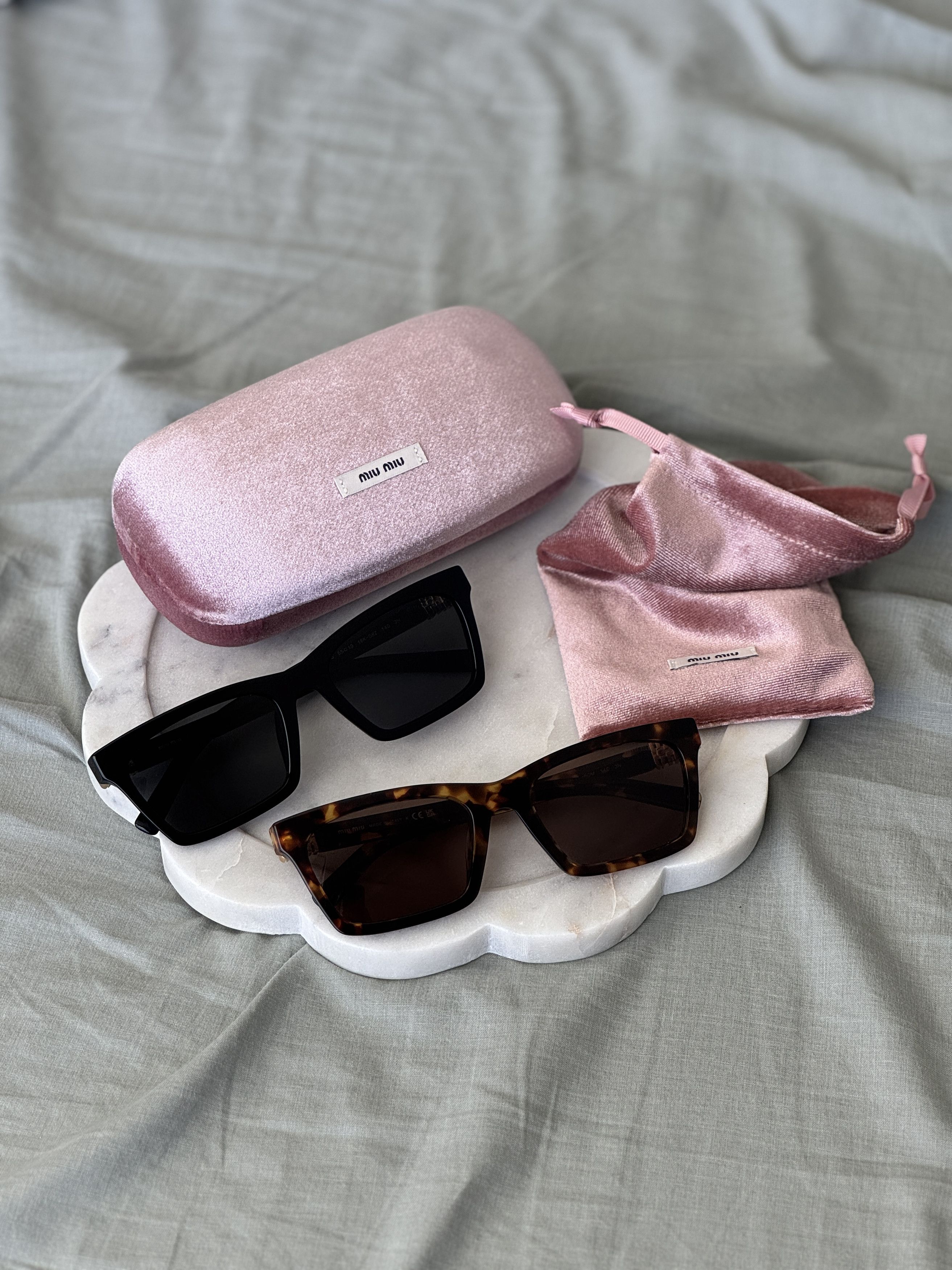 Miu Miu Miu Miu Women Sunglasses MUA05S 14L60M NEW AUTHENTIC Size ONE SIZE - 11 Thumbnail