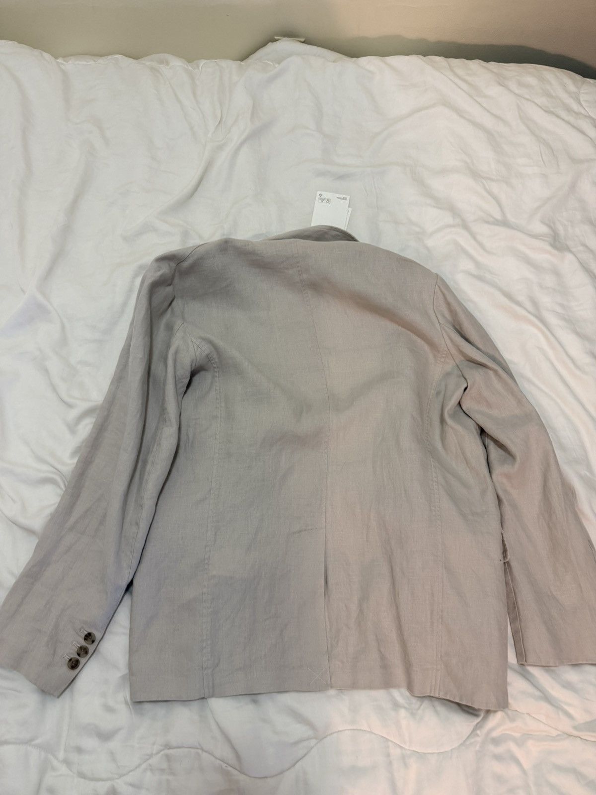 Cos Cos Linen Blazer Size 46R - 2 Thumbnail