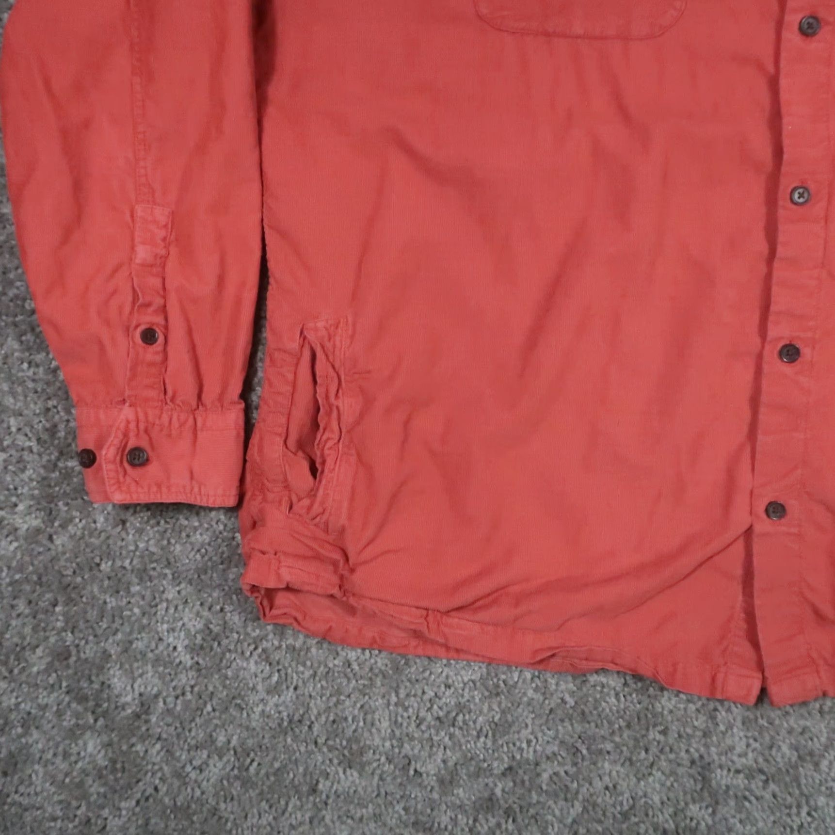 Carbon2Cobalt VINTAGE Carbon 2 Cobalt Corduroy Shirt Men XL Button Front Brick Red Aztec EUC Size US XL / EU 56 / 4 - 5 Thumbnail