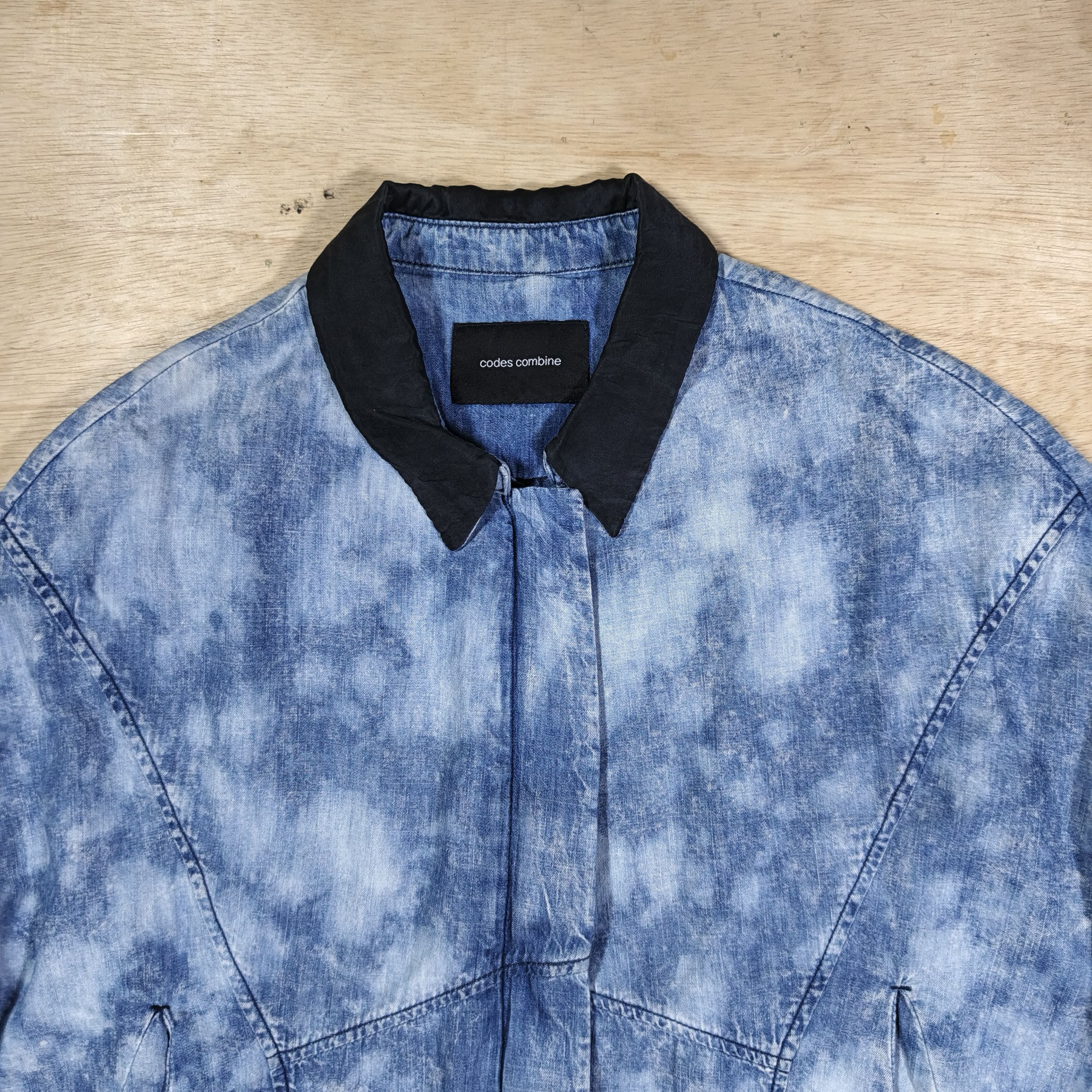 Codes Combine Codes Combine Acid Wash Oversized Batwing Size M / US 6-8 / IT 42-44 - 2 Thumbnail