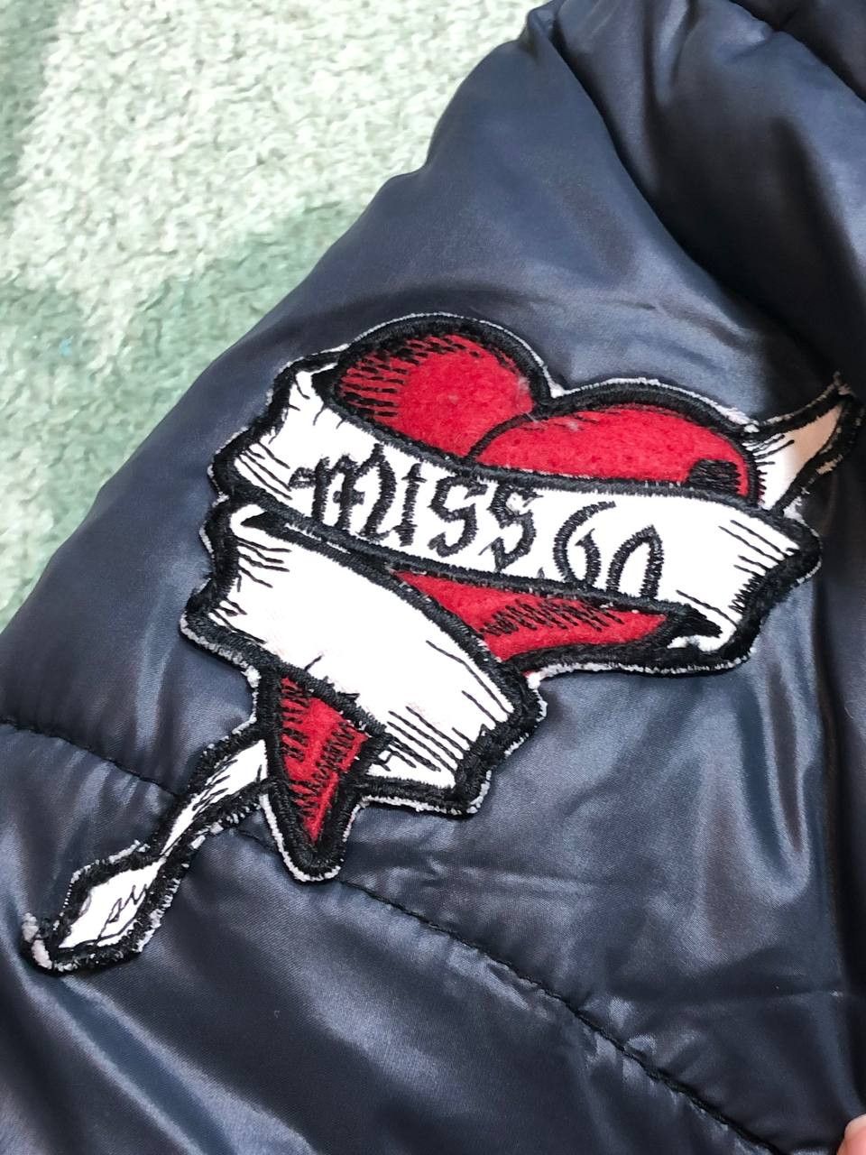 Miss Sixty MISS SIXTY Vintage Bomber Jacket Zip Front Size M / US 6-8 / IT 42-44 - 6 Thumbnail